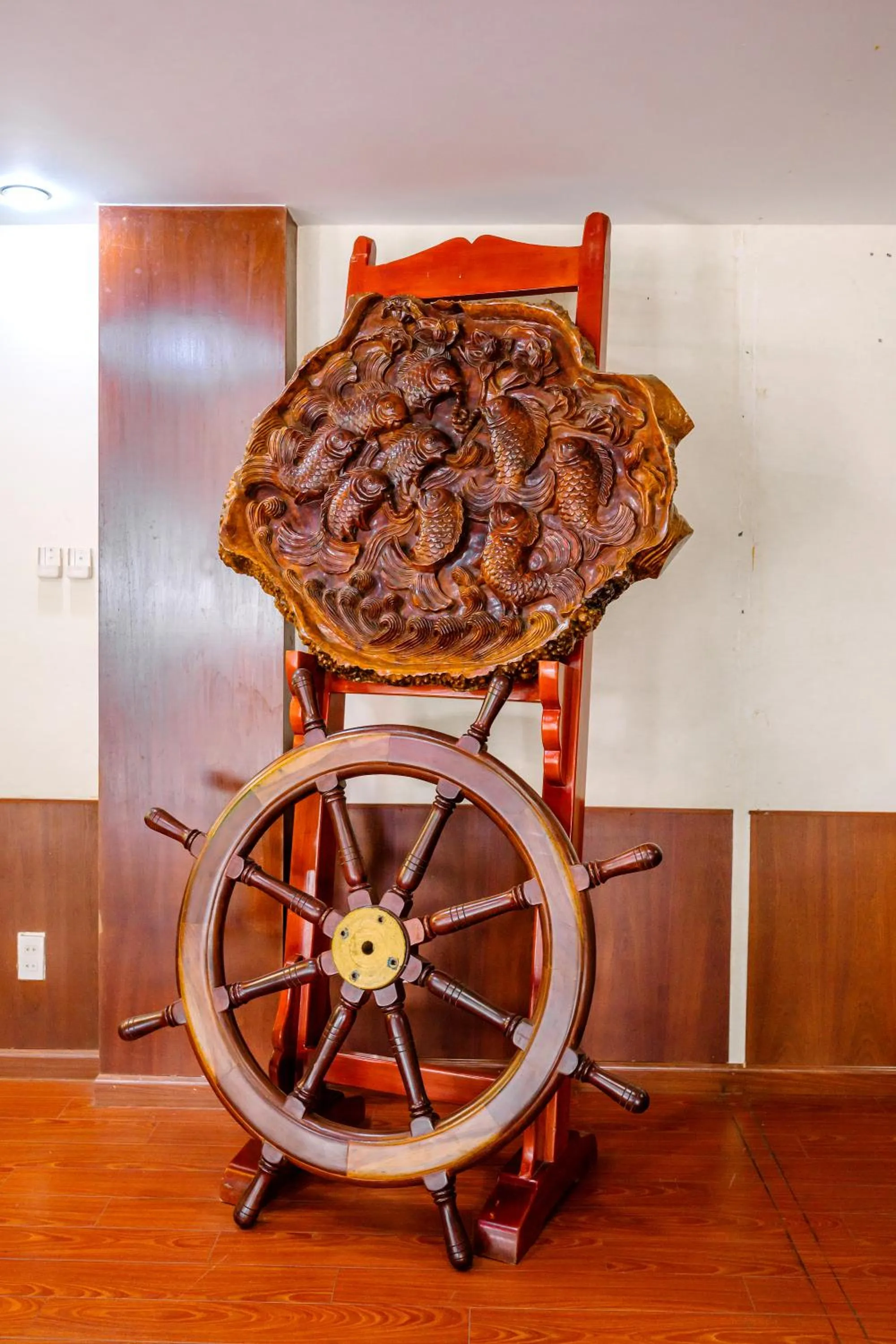 Lobby or reception in Hoang Duc Hotel