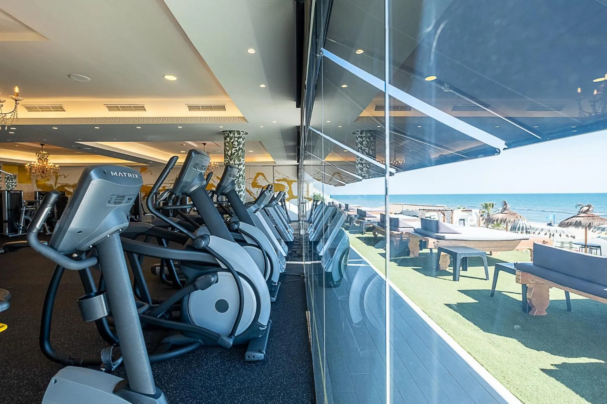 Fitness centre/facilities in ON Hotels Oceanfront Adults Designed