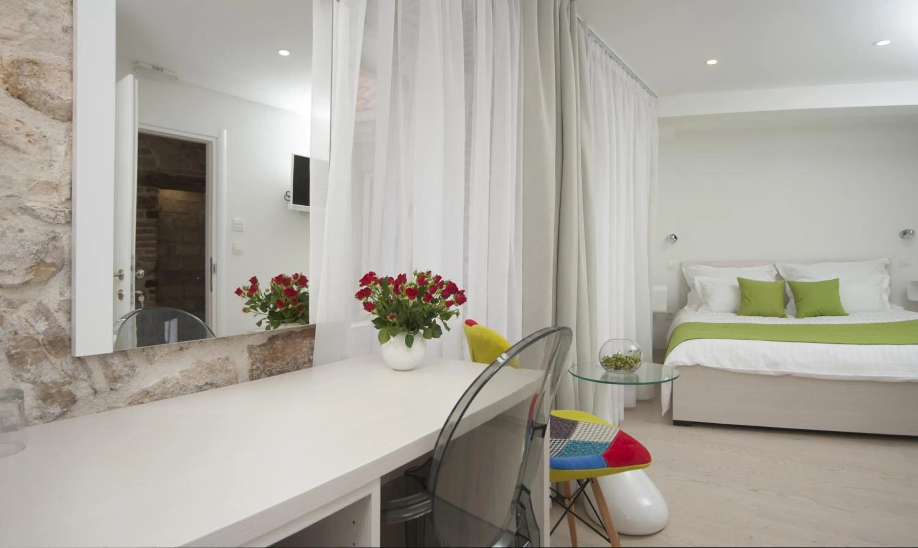 Photo of the whole room, Bed in Palace Tartaglia