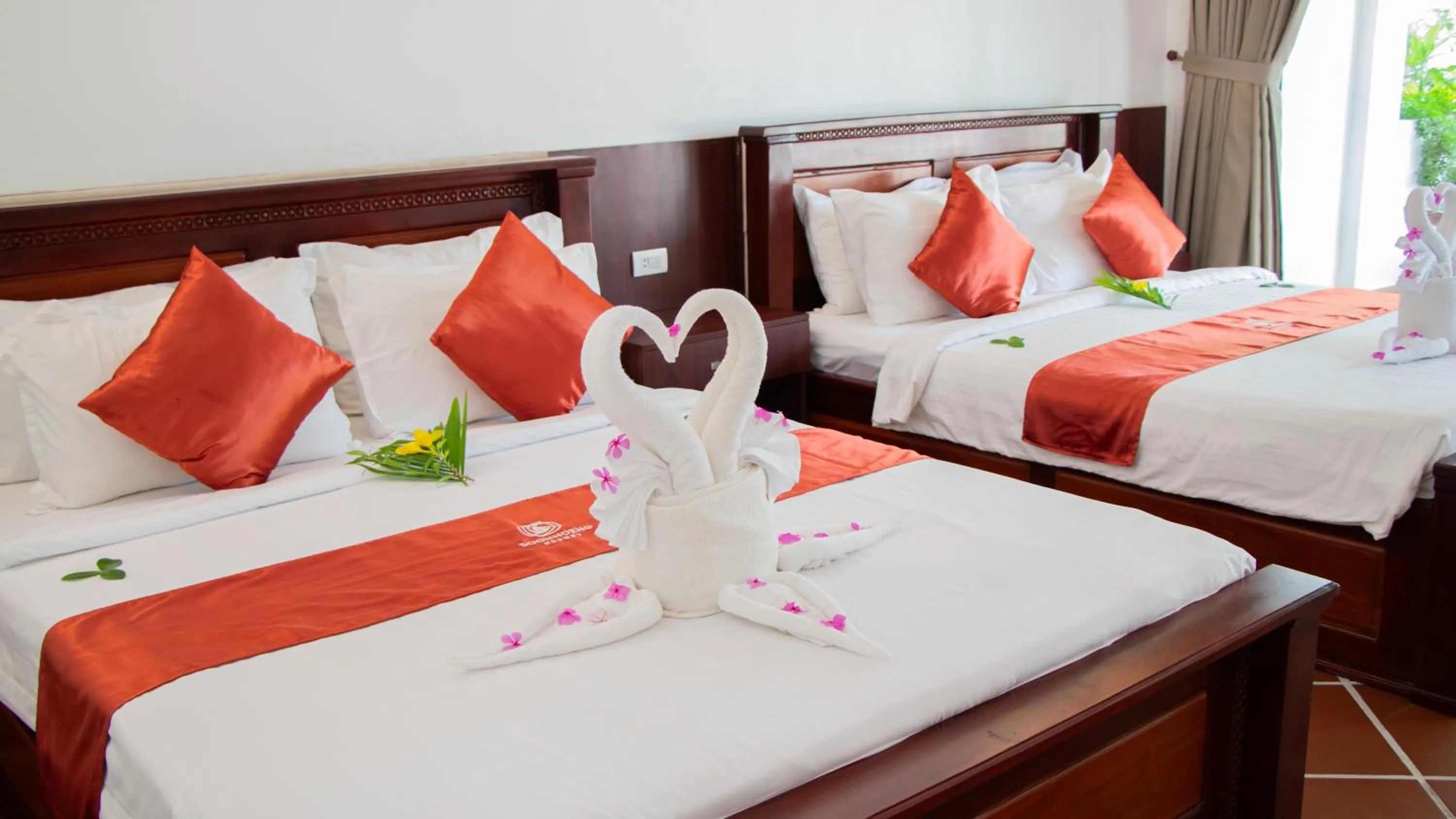 Bed in SoonNoeng Resort