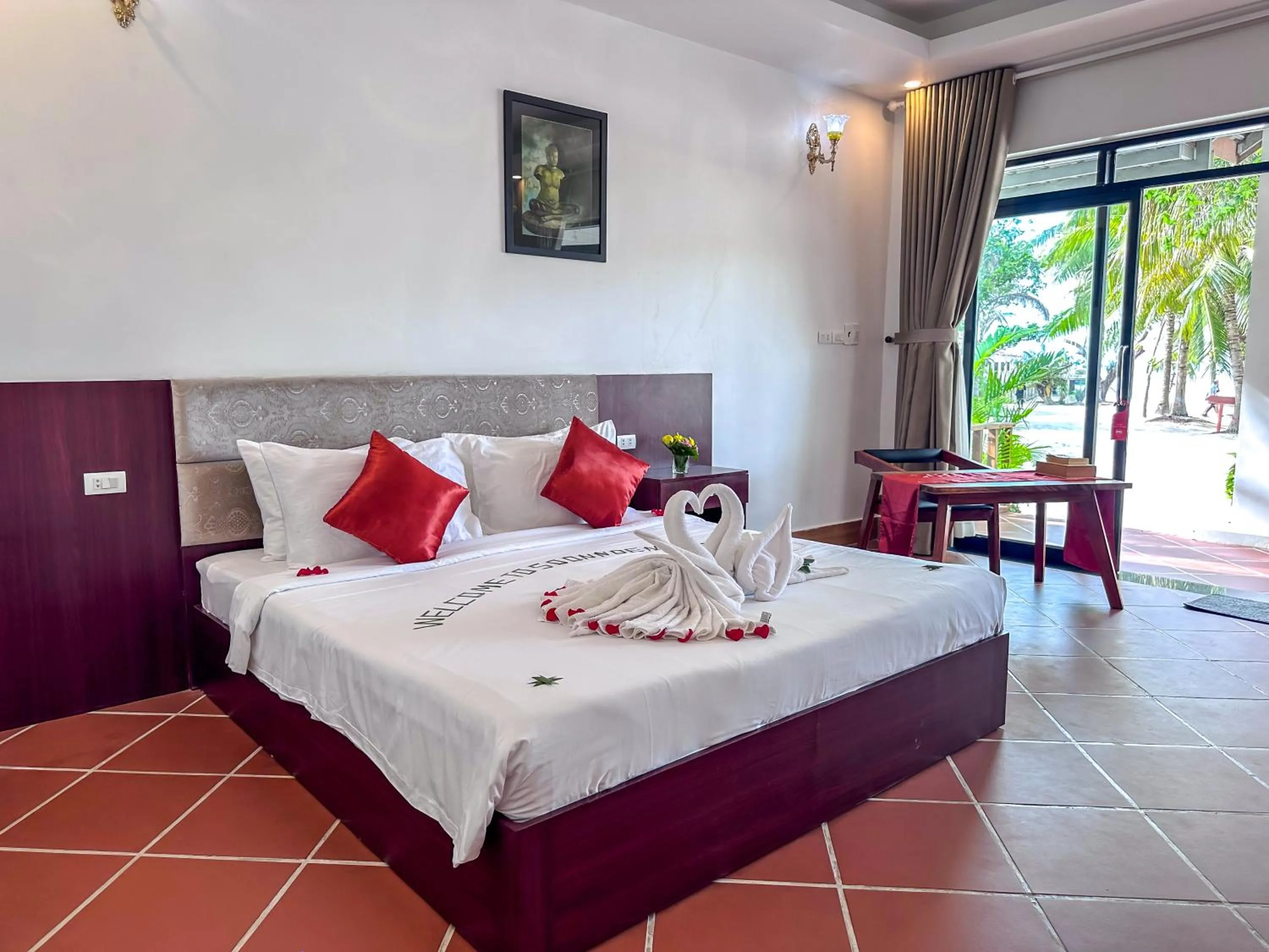 Bed in SoonNoeng Resort