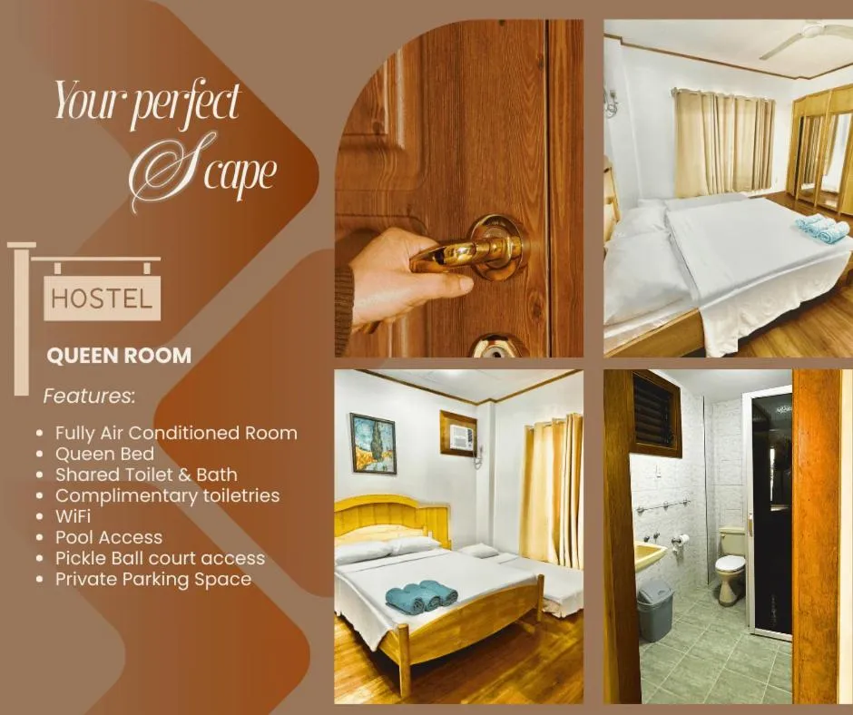 Bedroom, Bed in Bluewaves Hostel & Villa Panagsama by Hiverooms