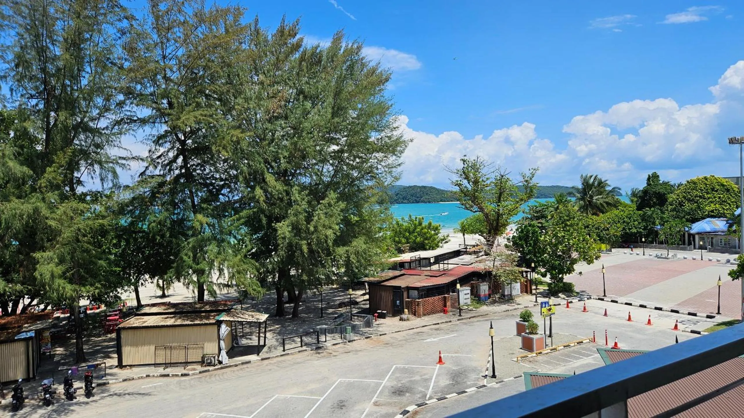 Sea view in Cenang Plaza Beach Hotel
