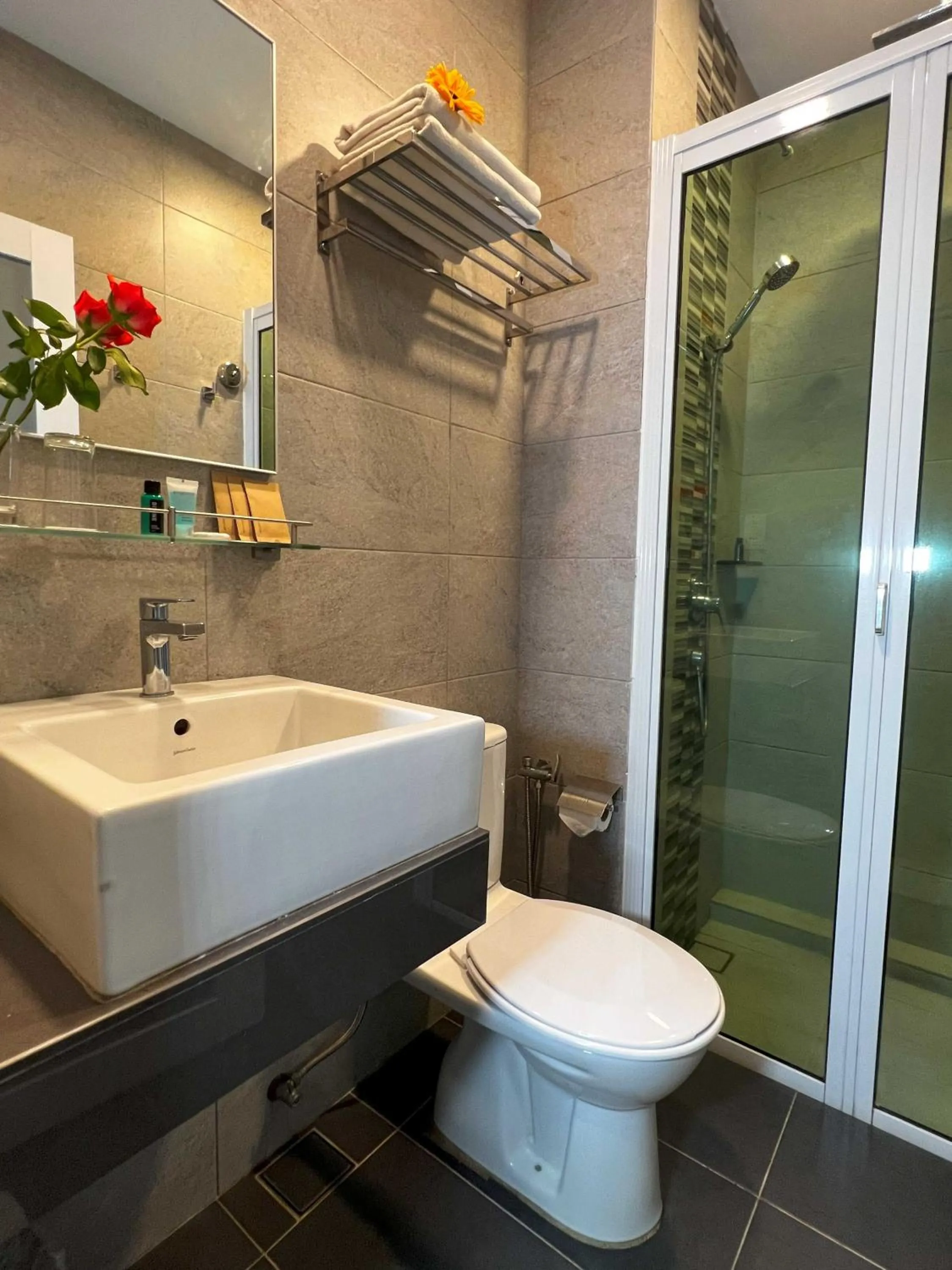 Bathroom in Cenang Plaza Beach Hotel