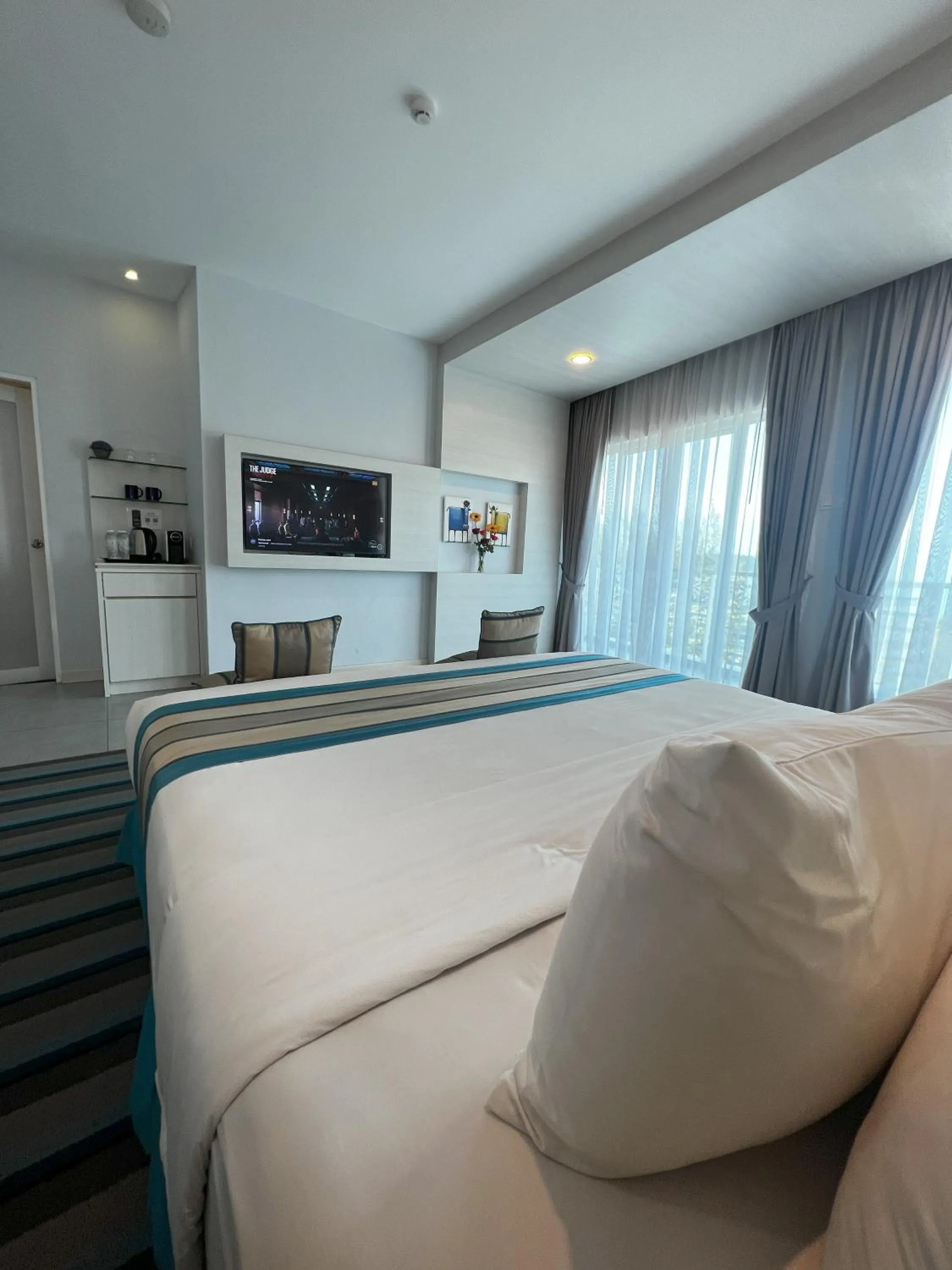 Bed in Cenang Plaza Beach Hotel