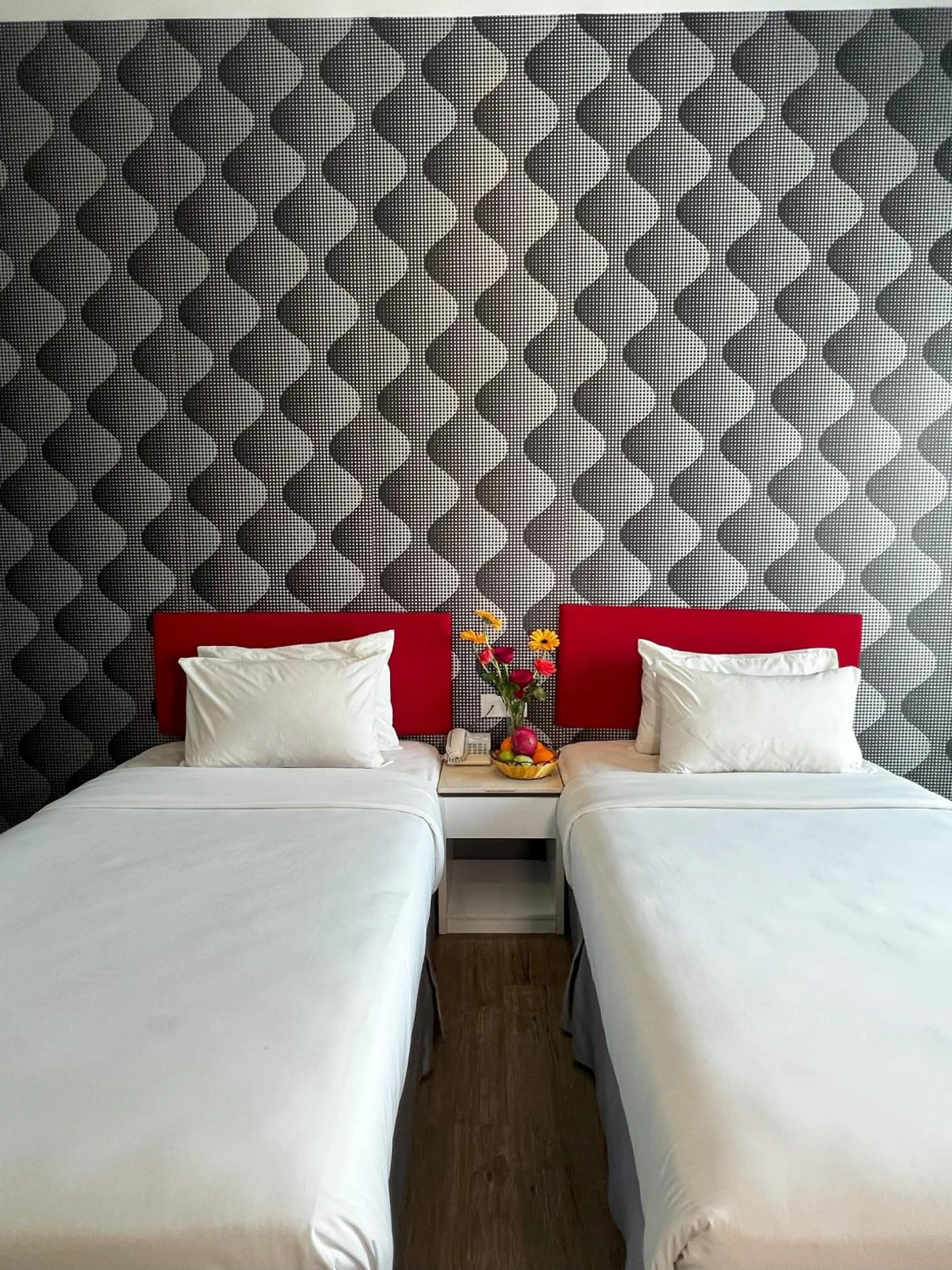 Bed in Cenang Plaza Beach Hotel