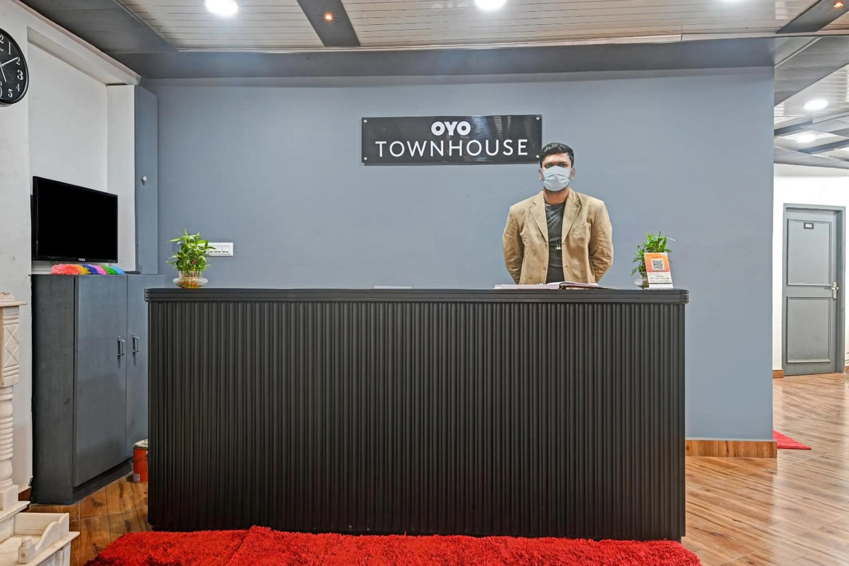 Lobby or reception in Townhouse Super- Govind Nagar