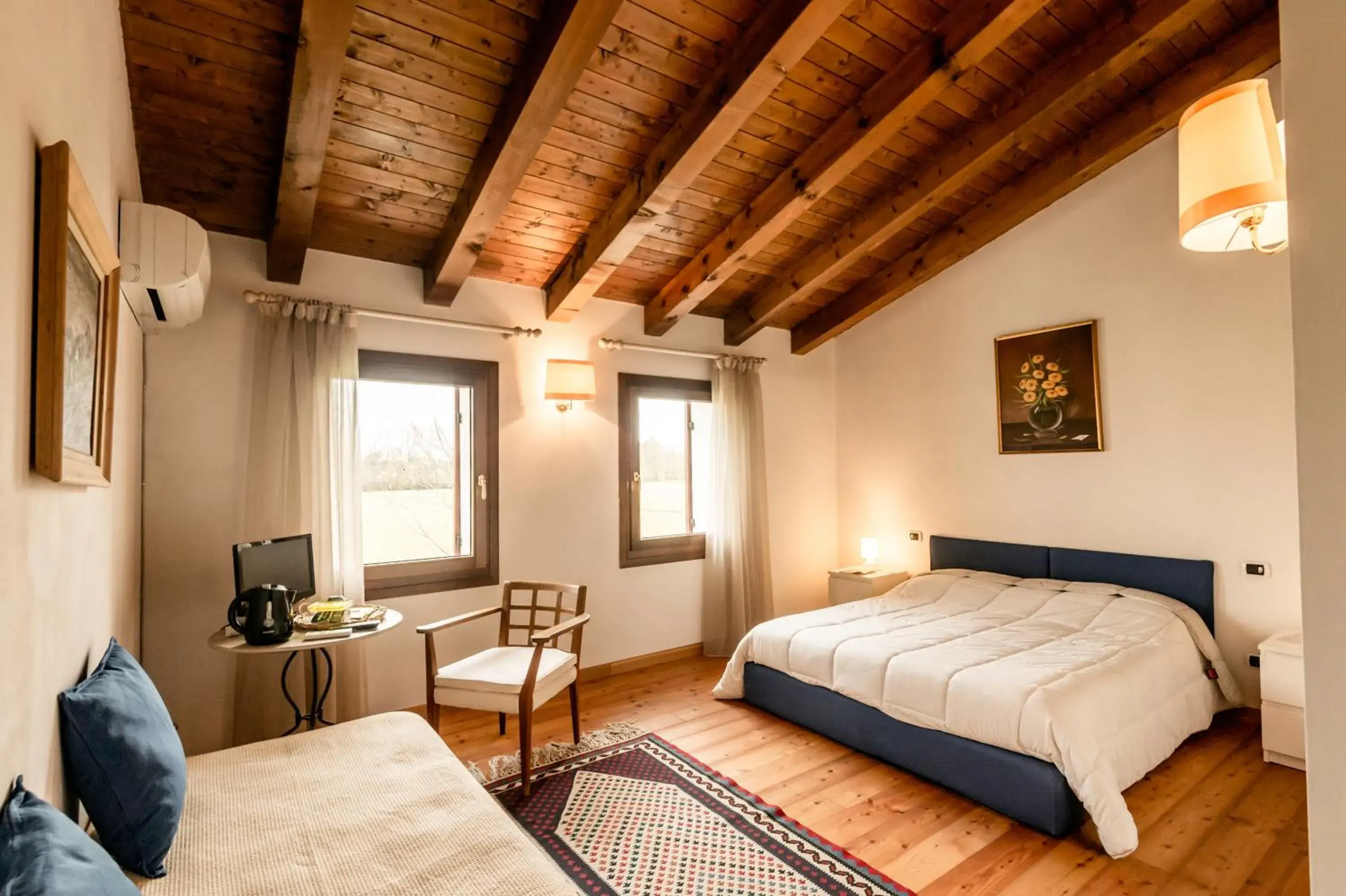 Deluxe Room with Private External Bathroom in Bed and Breakfast Sile e Natura Deluxe Room with Private External Bathroom in Bed and Breakfast Sile e Natura