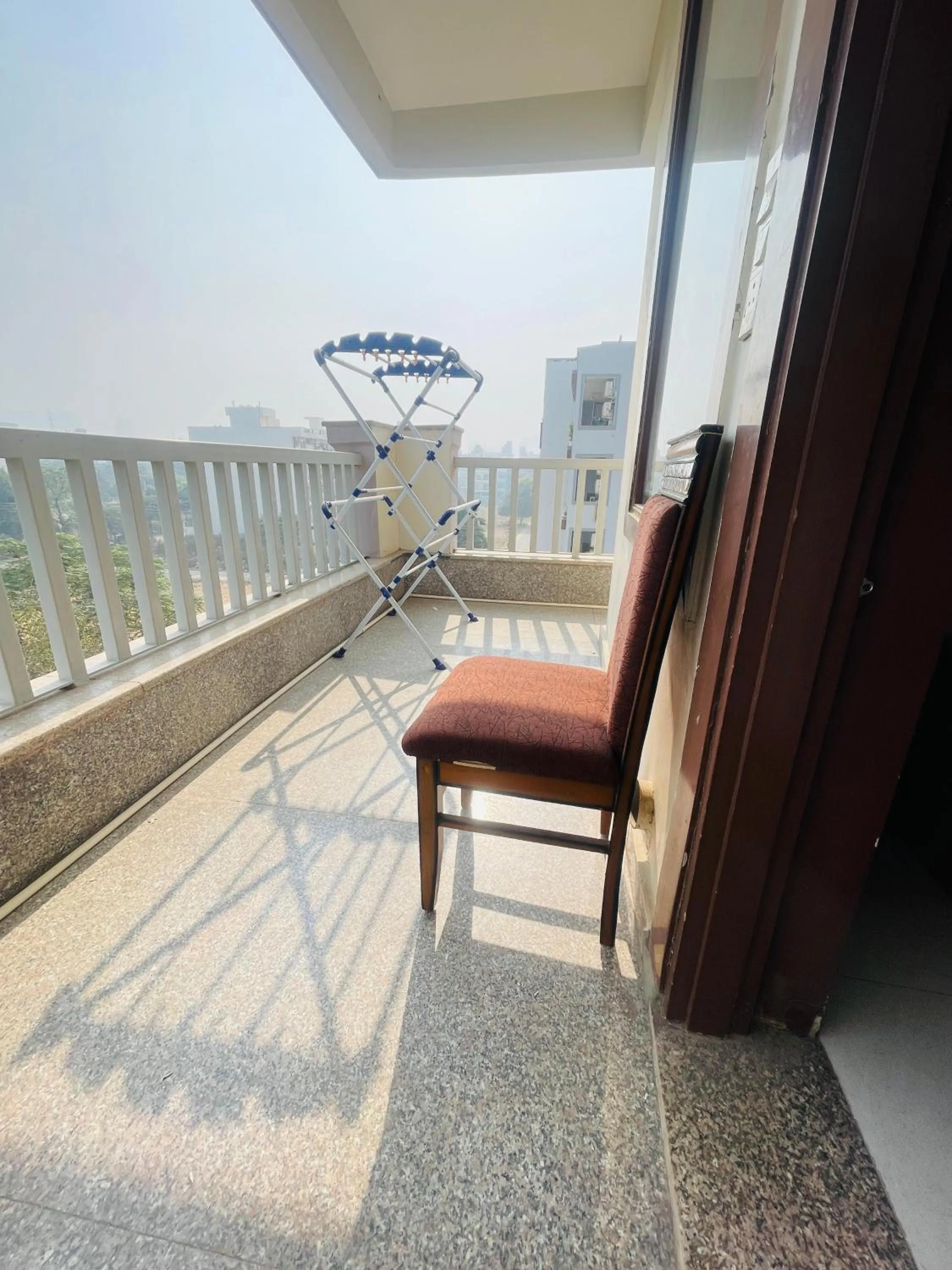 Balcony/Terrace in Aura Luxury studios near Artemis hospital Gurugram