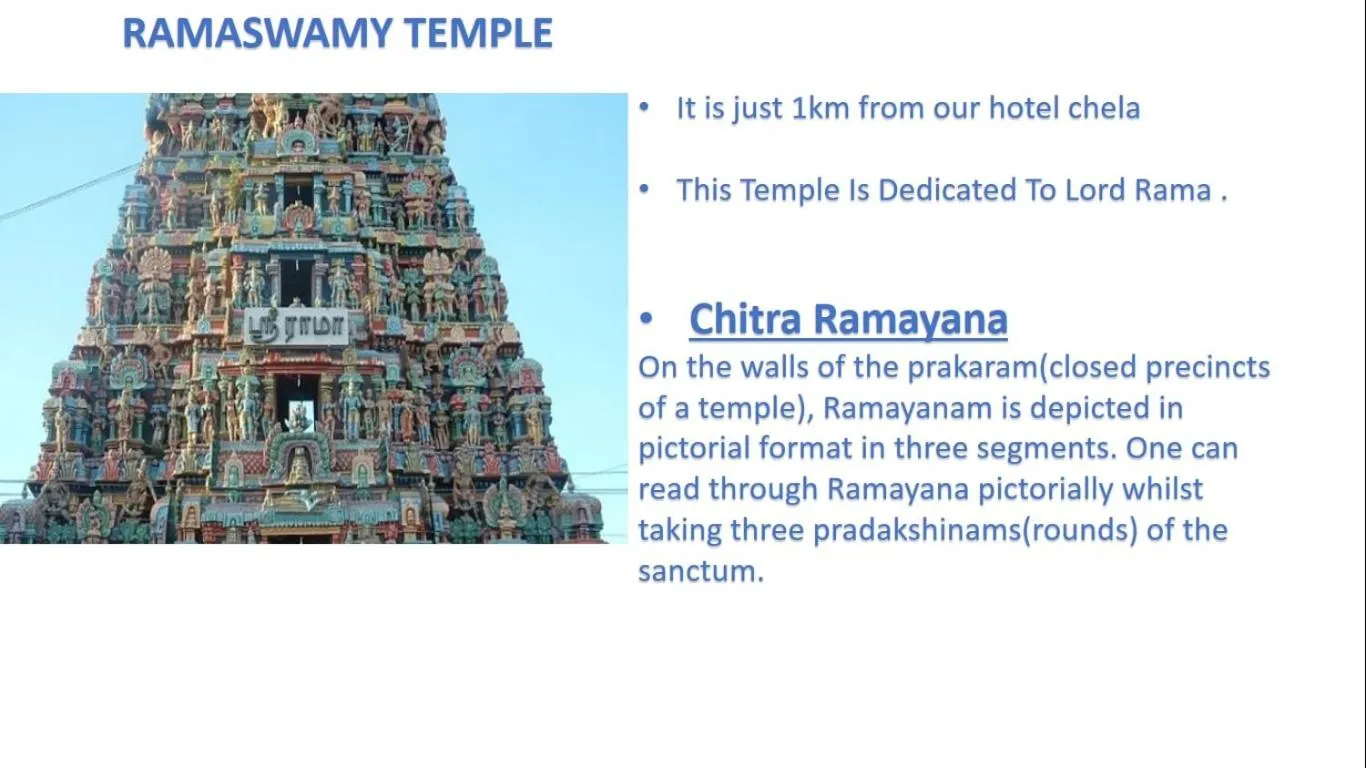 Place of worship in Hotel chela