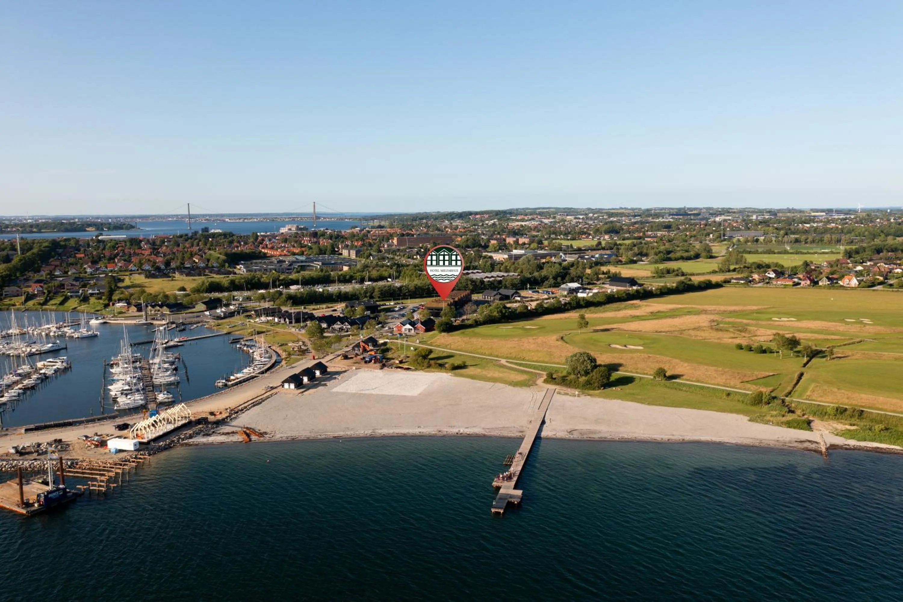 Natural landscape in Hotel Melfarhus