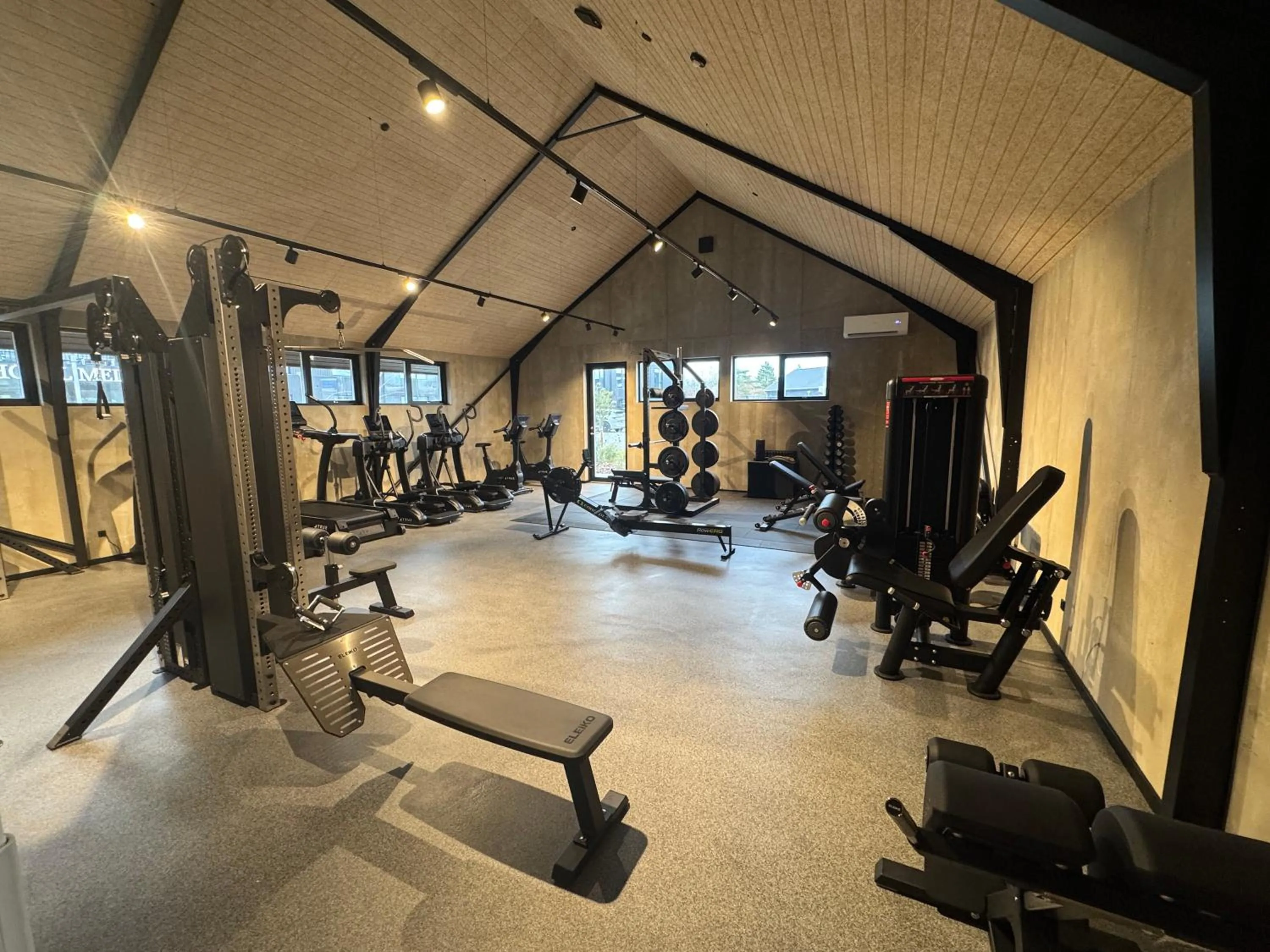 Fitness centre/facilities in Hotel Melfarhus