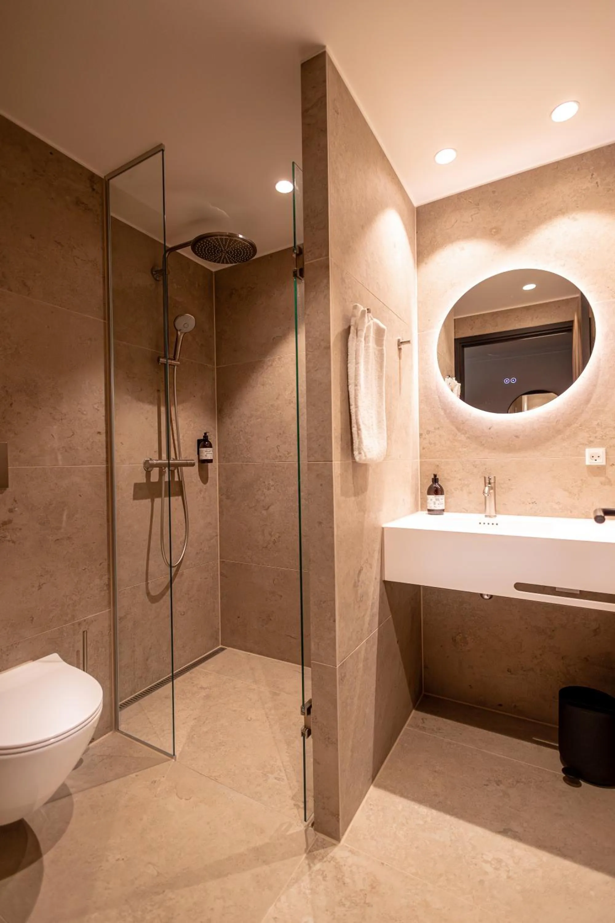 Bathroom in Hotel Melfarhus