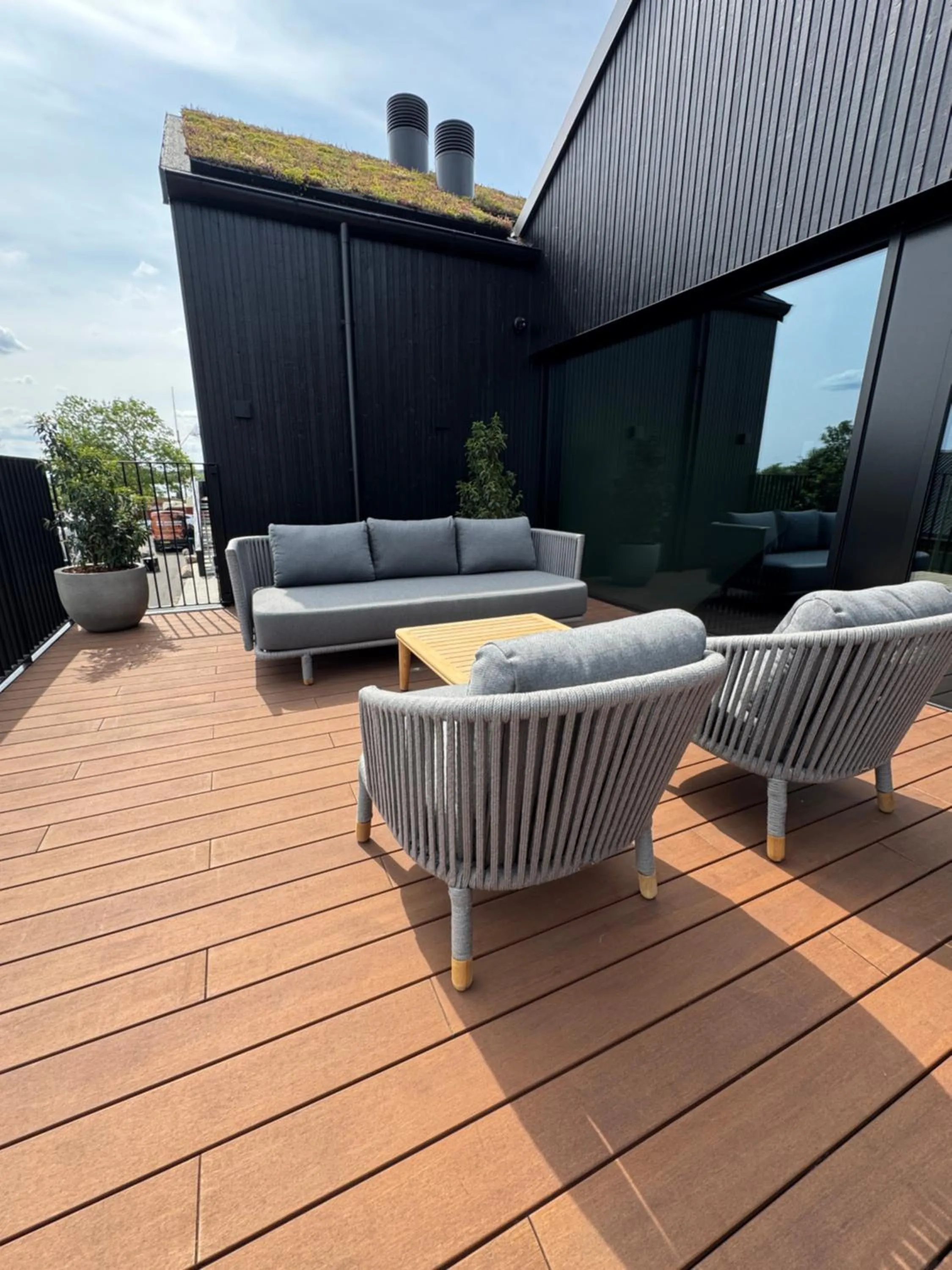 Balcony/Terrace in Hotel Melfarhus