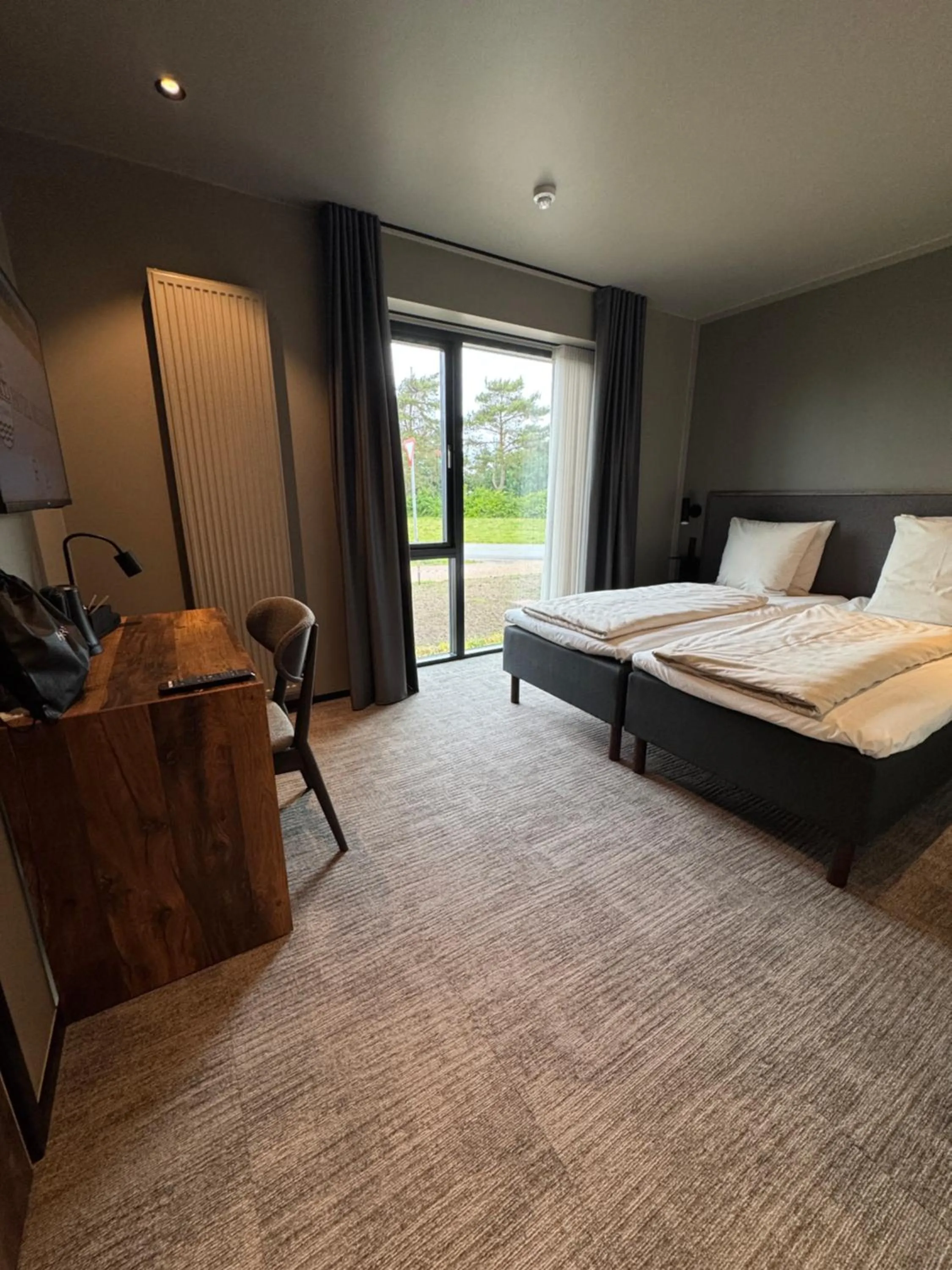 Bed in Hotel Melfarhus