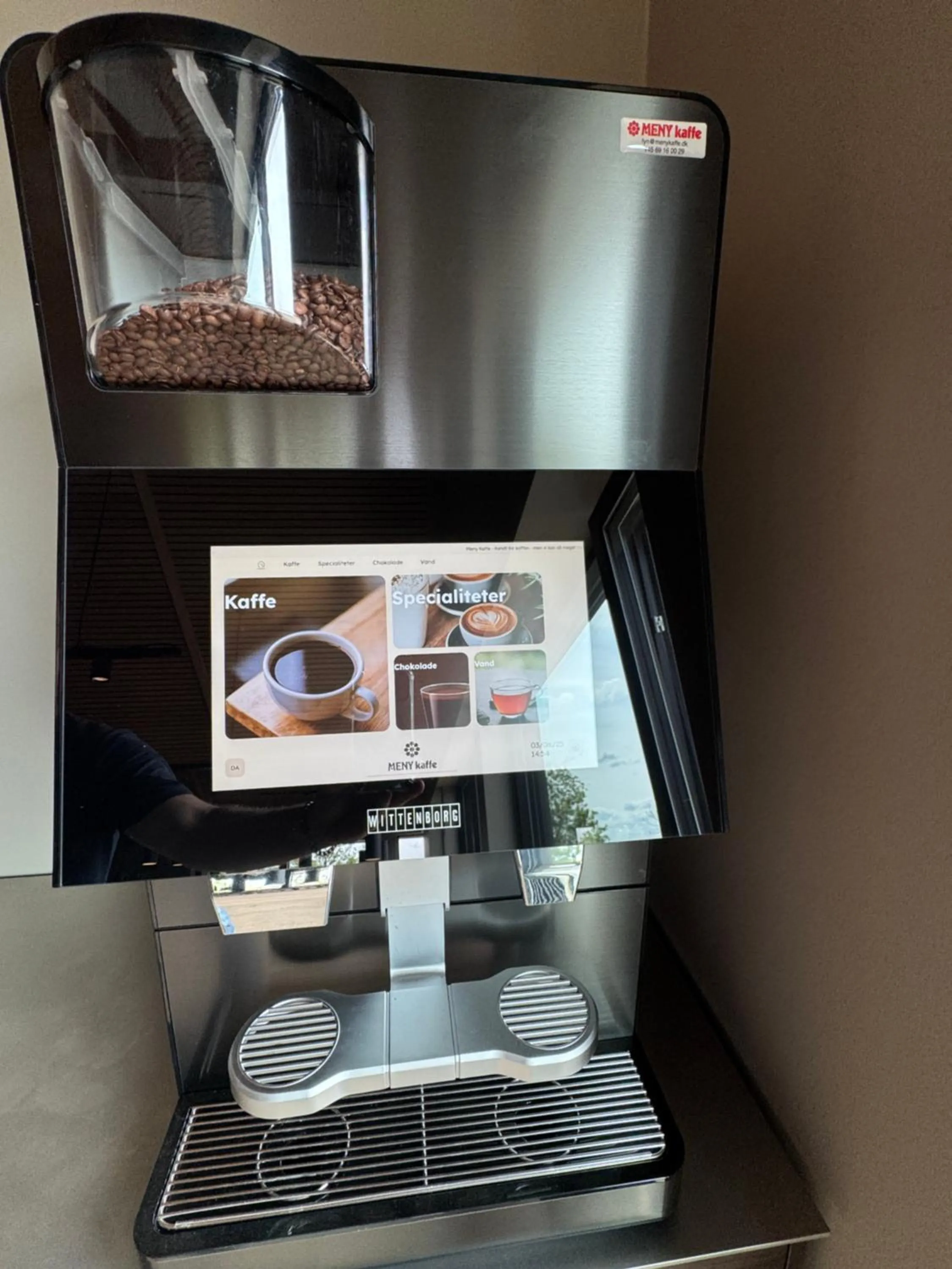 Coffee/tea facilities in Hotel Melfarhus