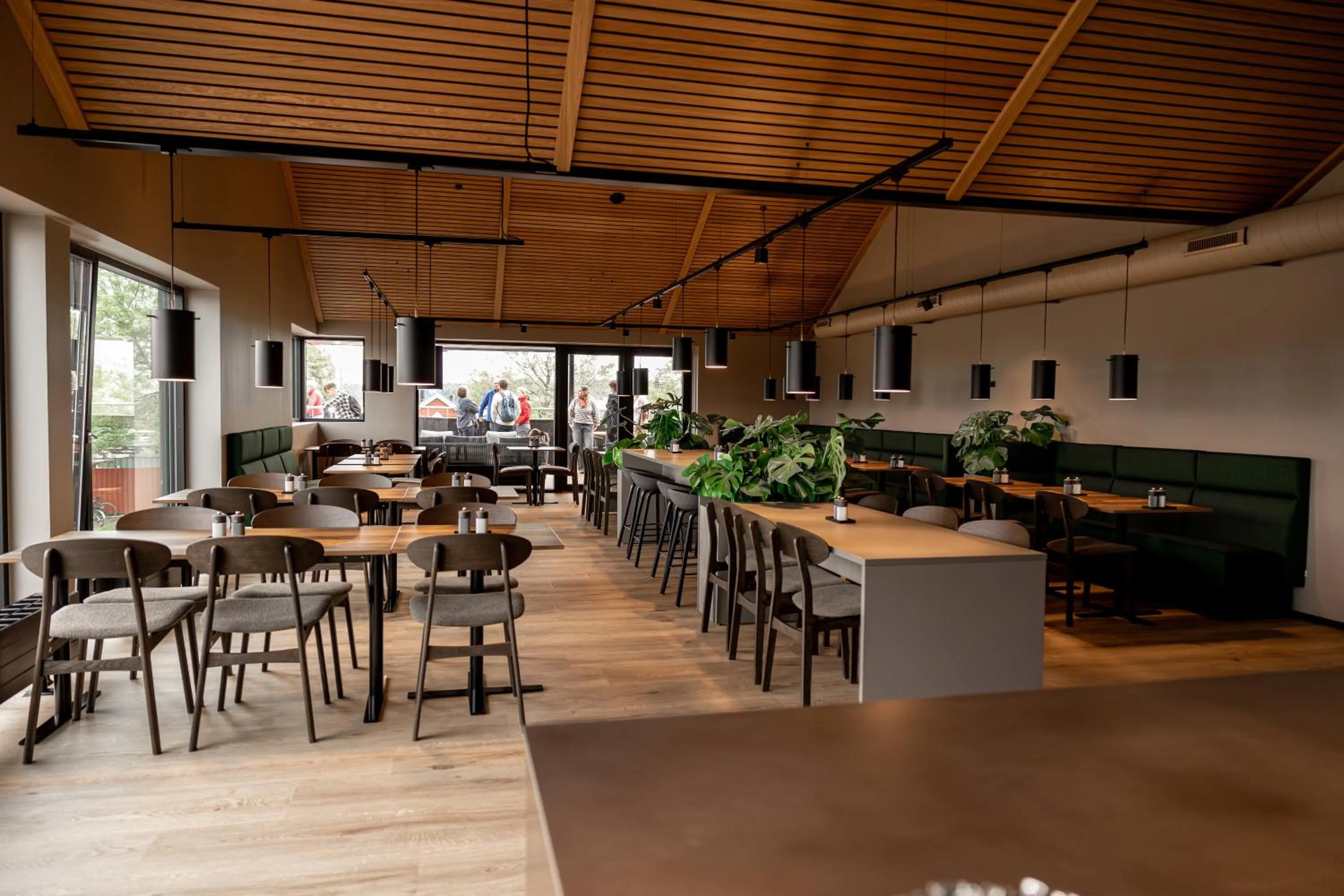 Seating area in Hotel Melfarhus