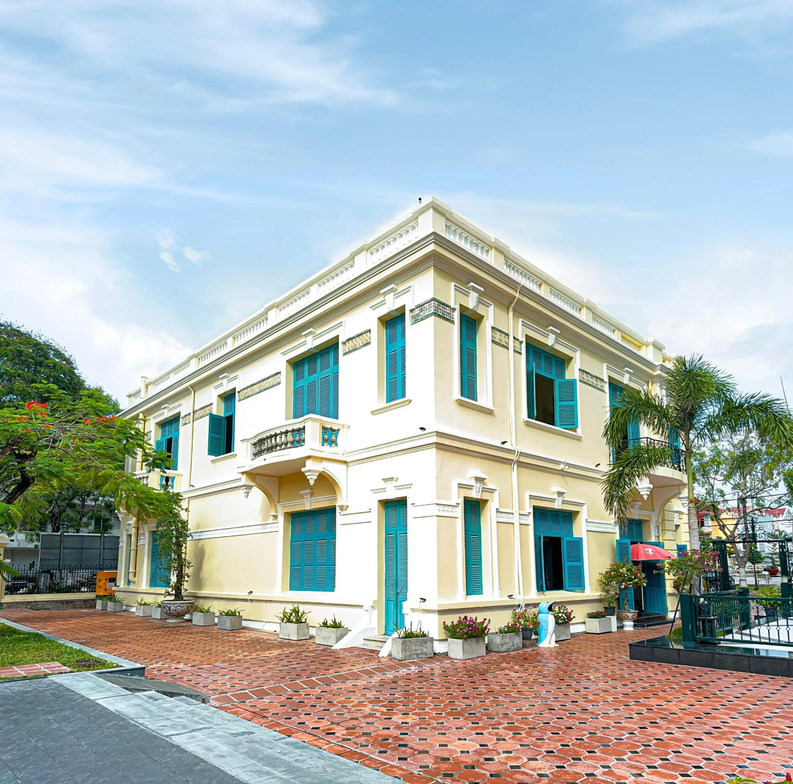 Garden in Hotel Công Tử Bạc Liêu