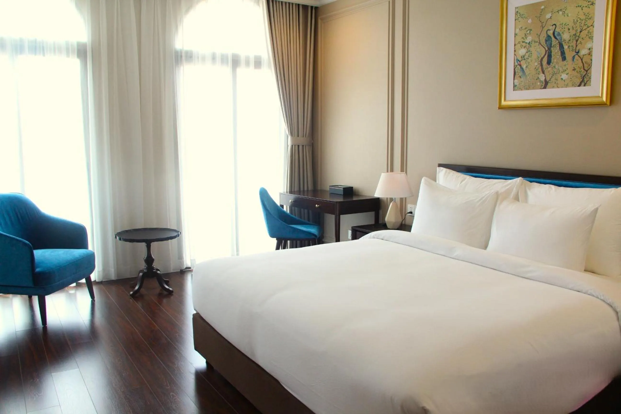 Bed in Hotel Công Tử Bạc Liêu