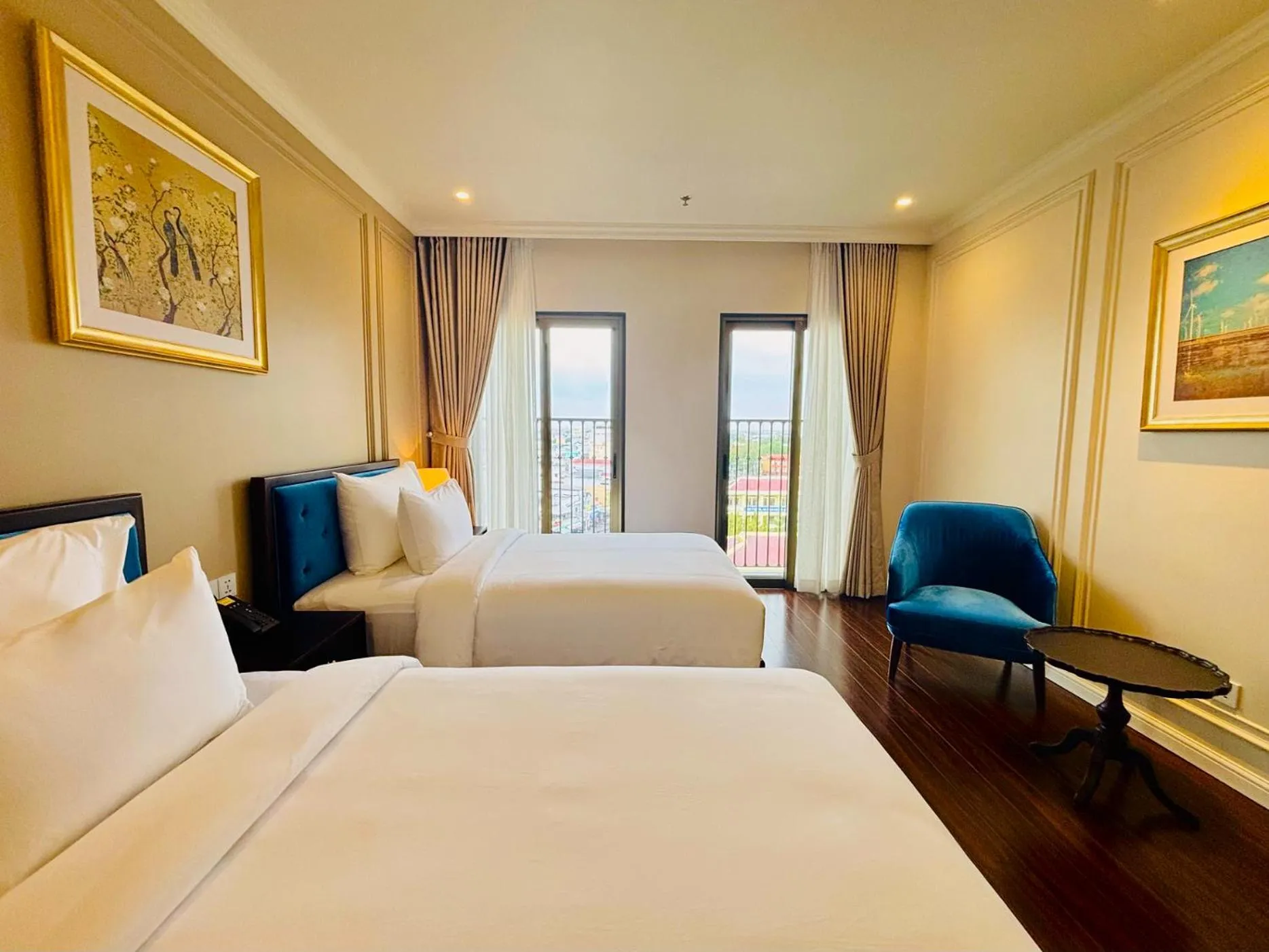 Bed in Hotel Công Tử Bạc Liêu