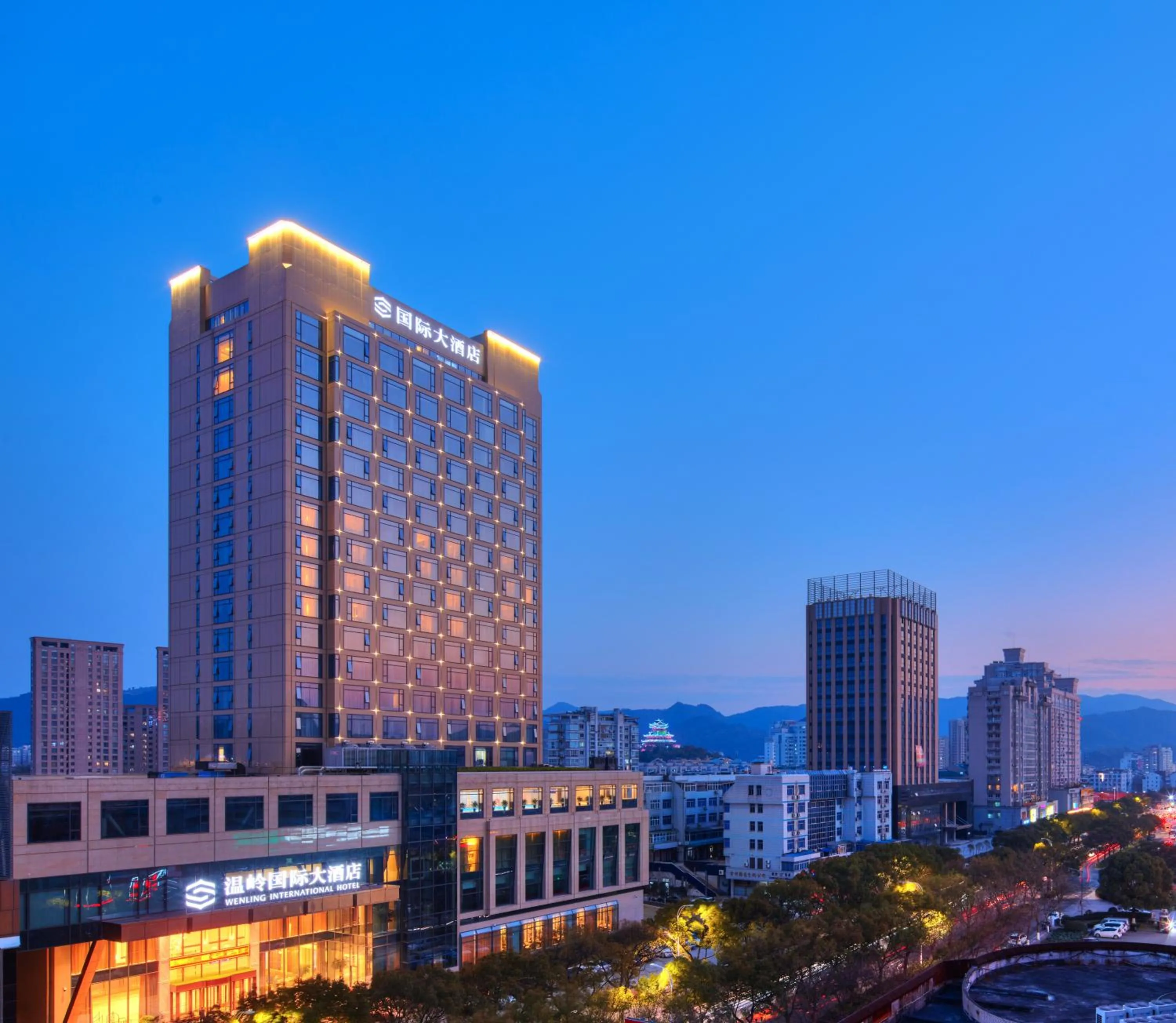 Property building in Wen Ling International Hotel