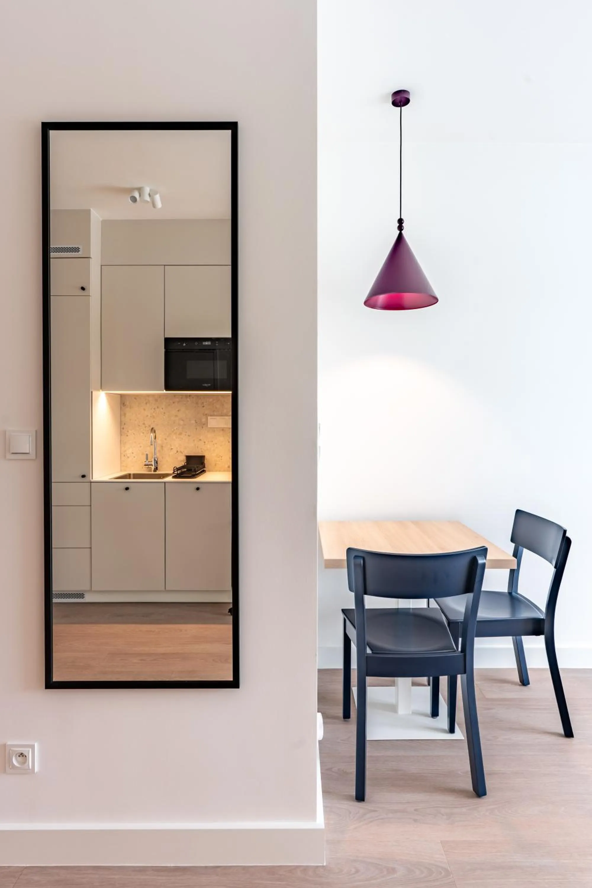 Kitchen or kitchenette in Noli Gdansk Riverside