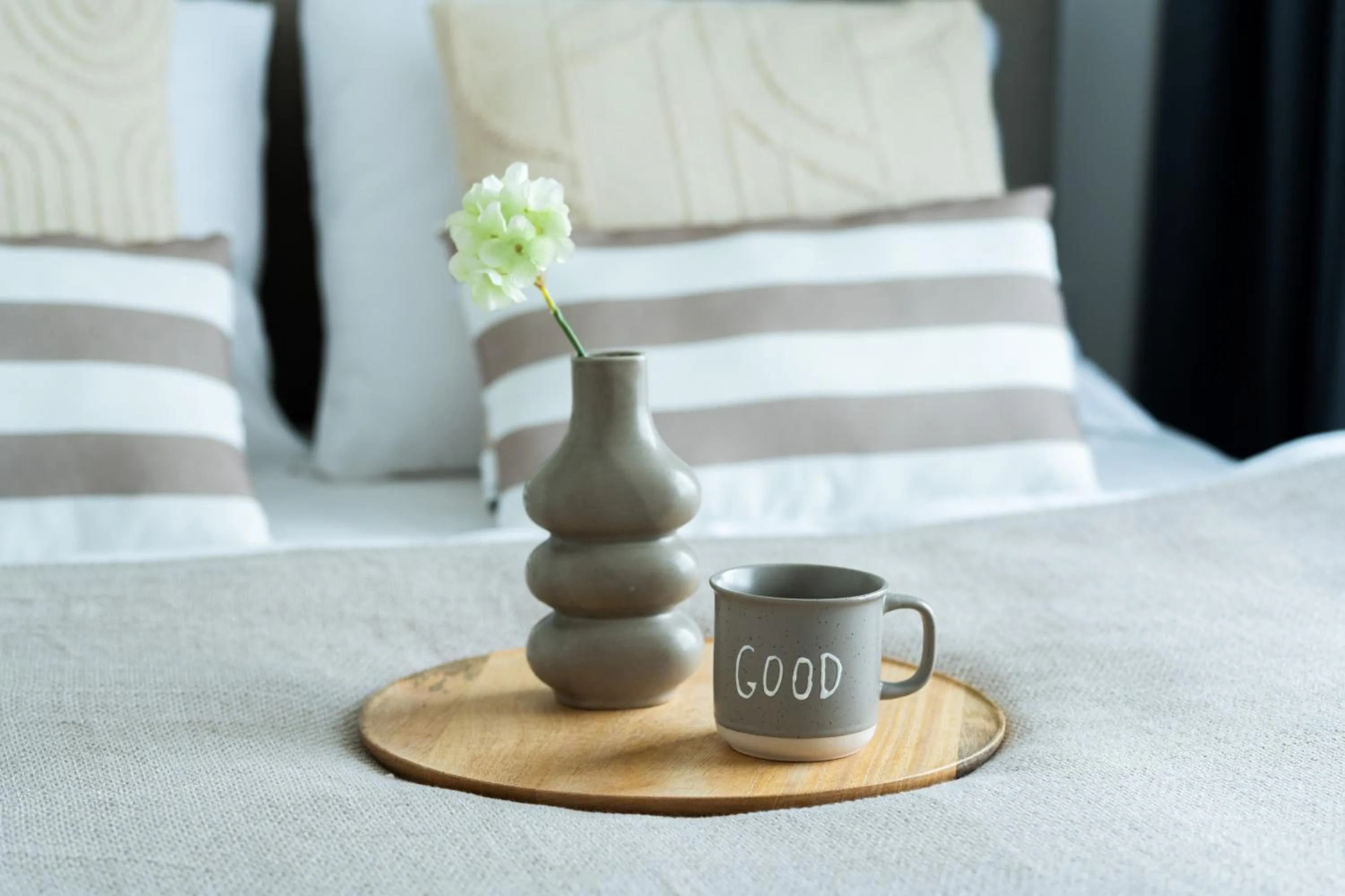 Bed in Noli Gdansk Riverside