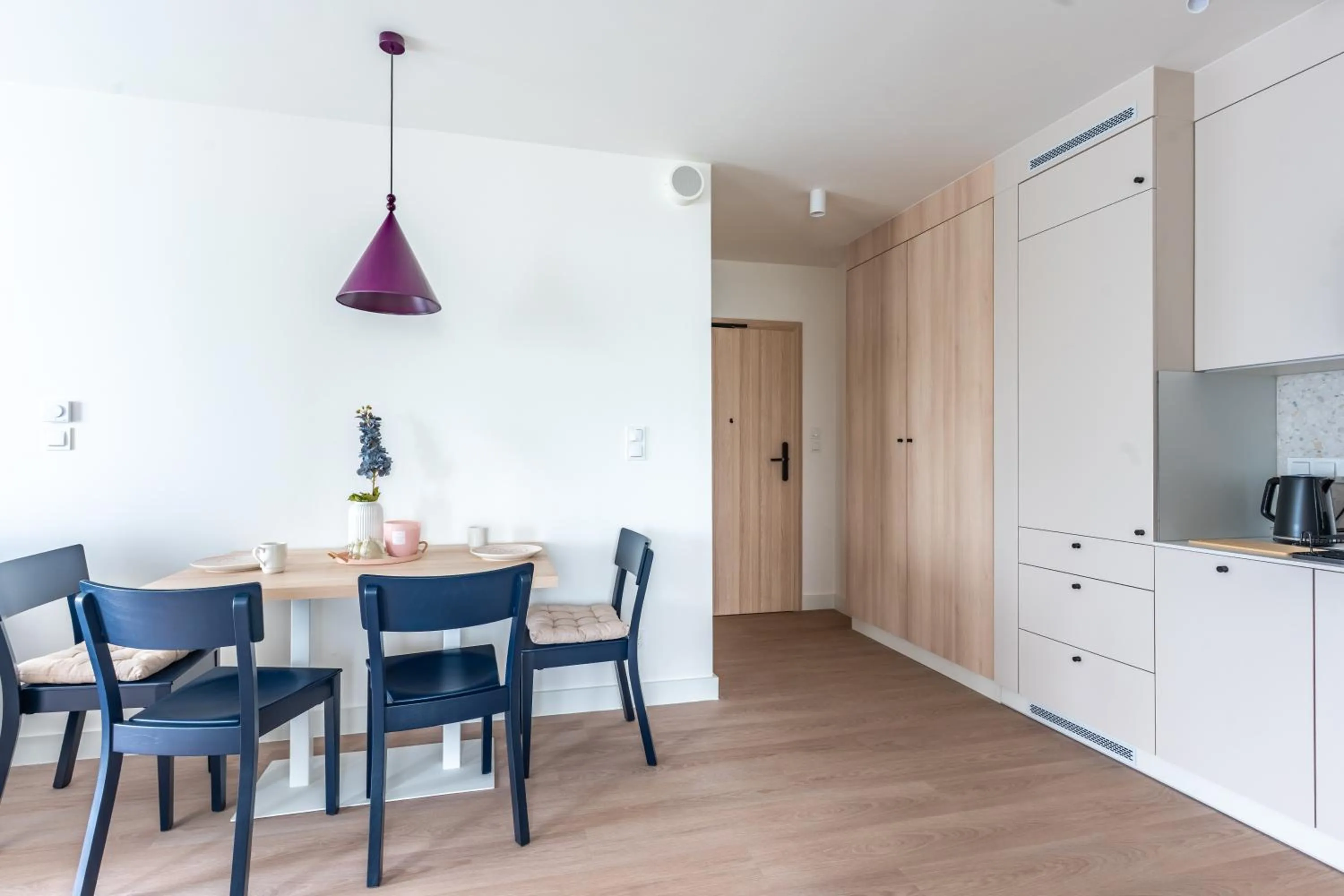 Kitchen or kitchenette in Noli Gdansk Riverside