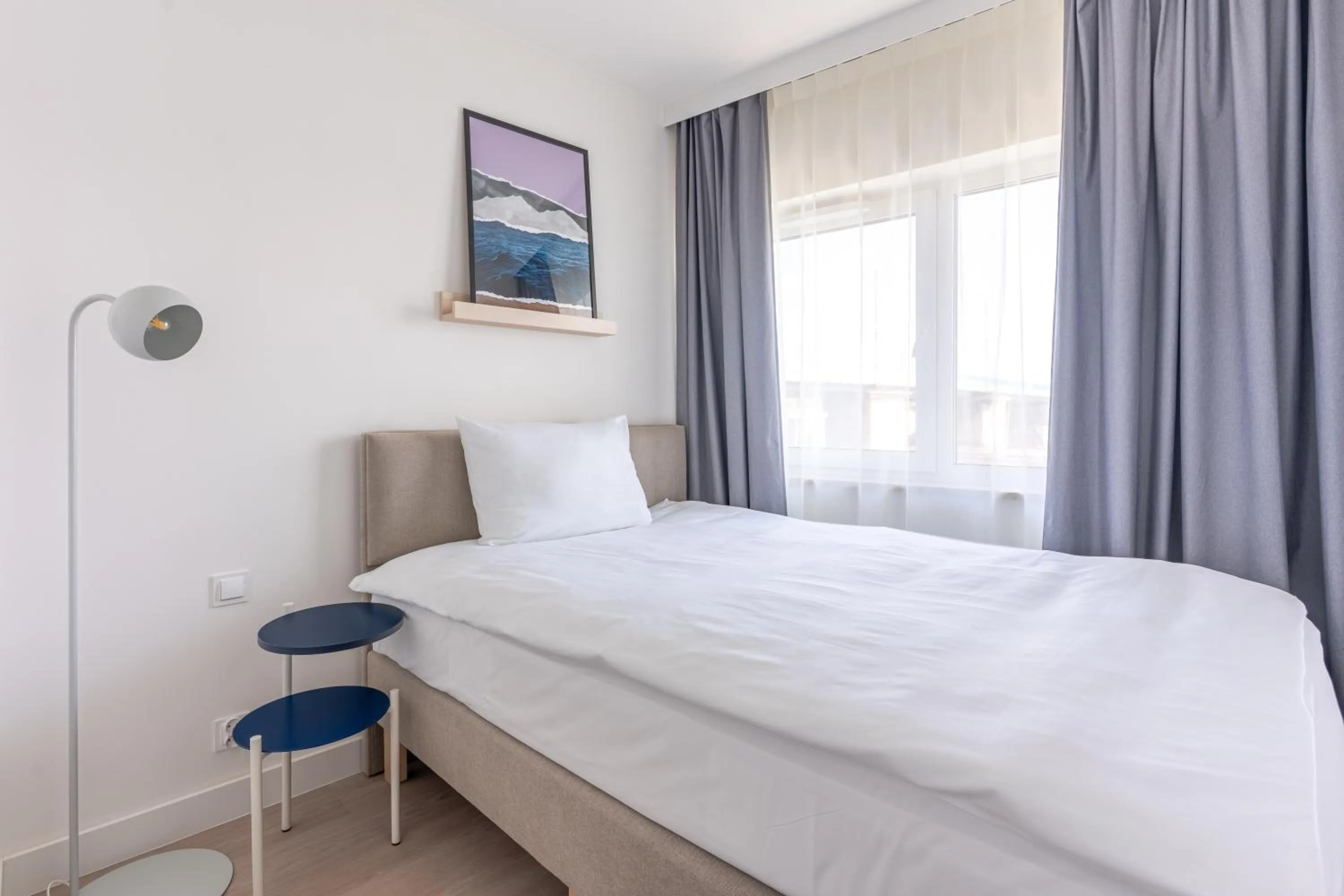 Bed in Noli Gdansk Riverside