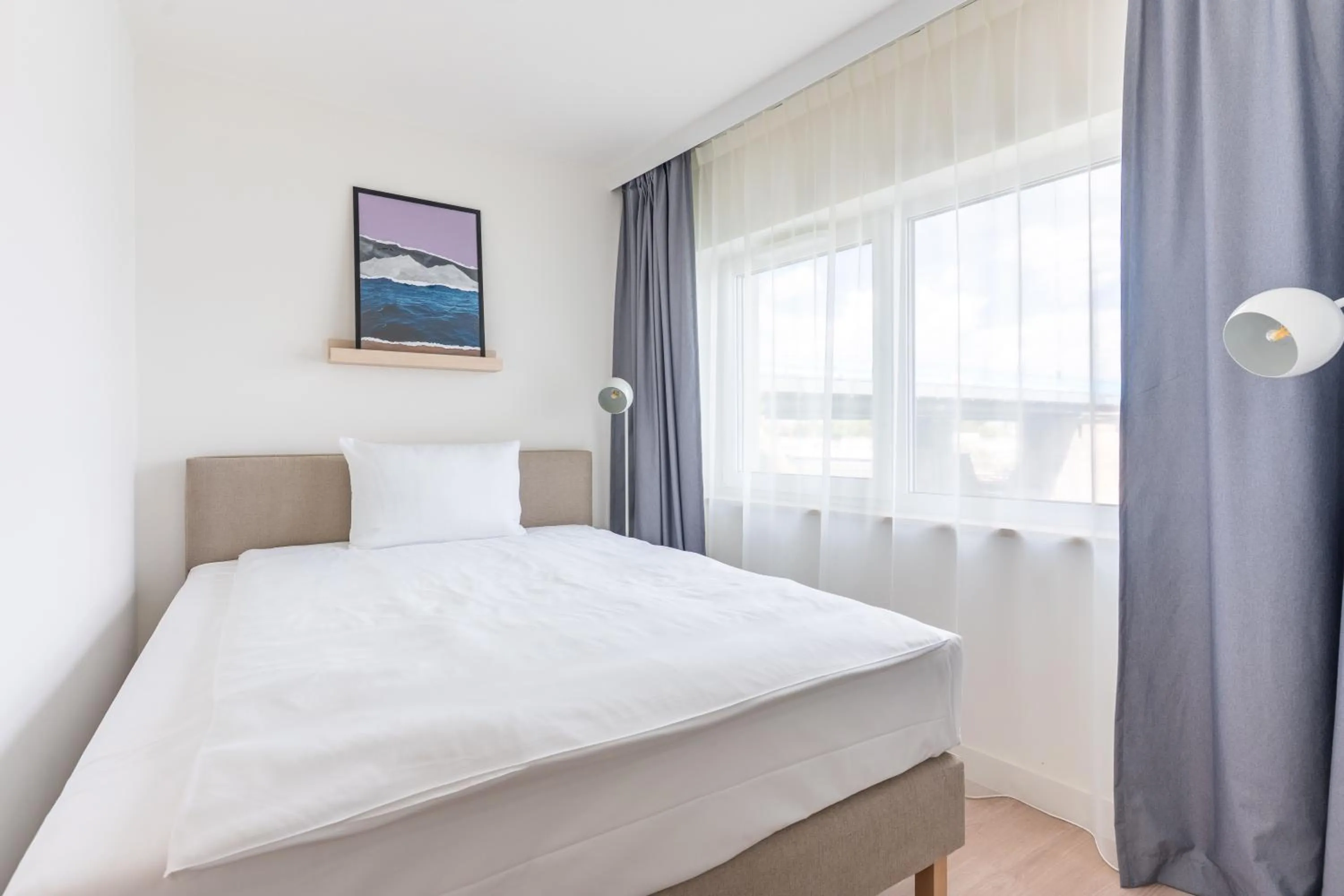 Bed in Noli Gdansk Riverside