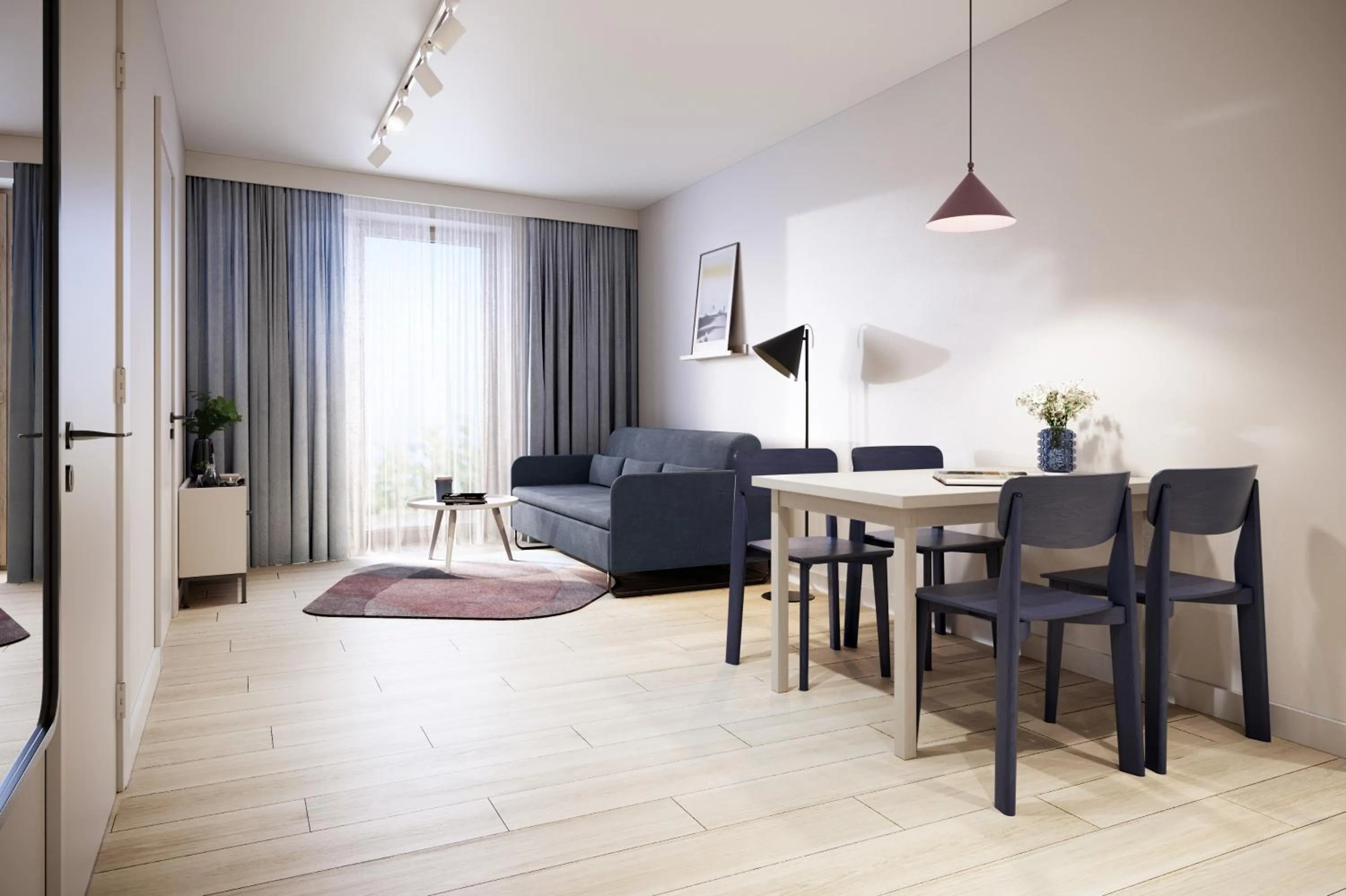 Living room in Noli Gdansk Riverside