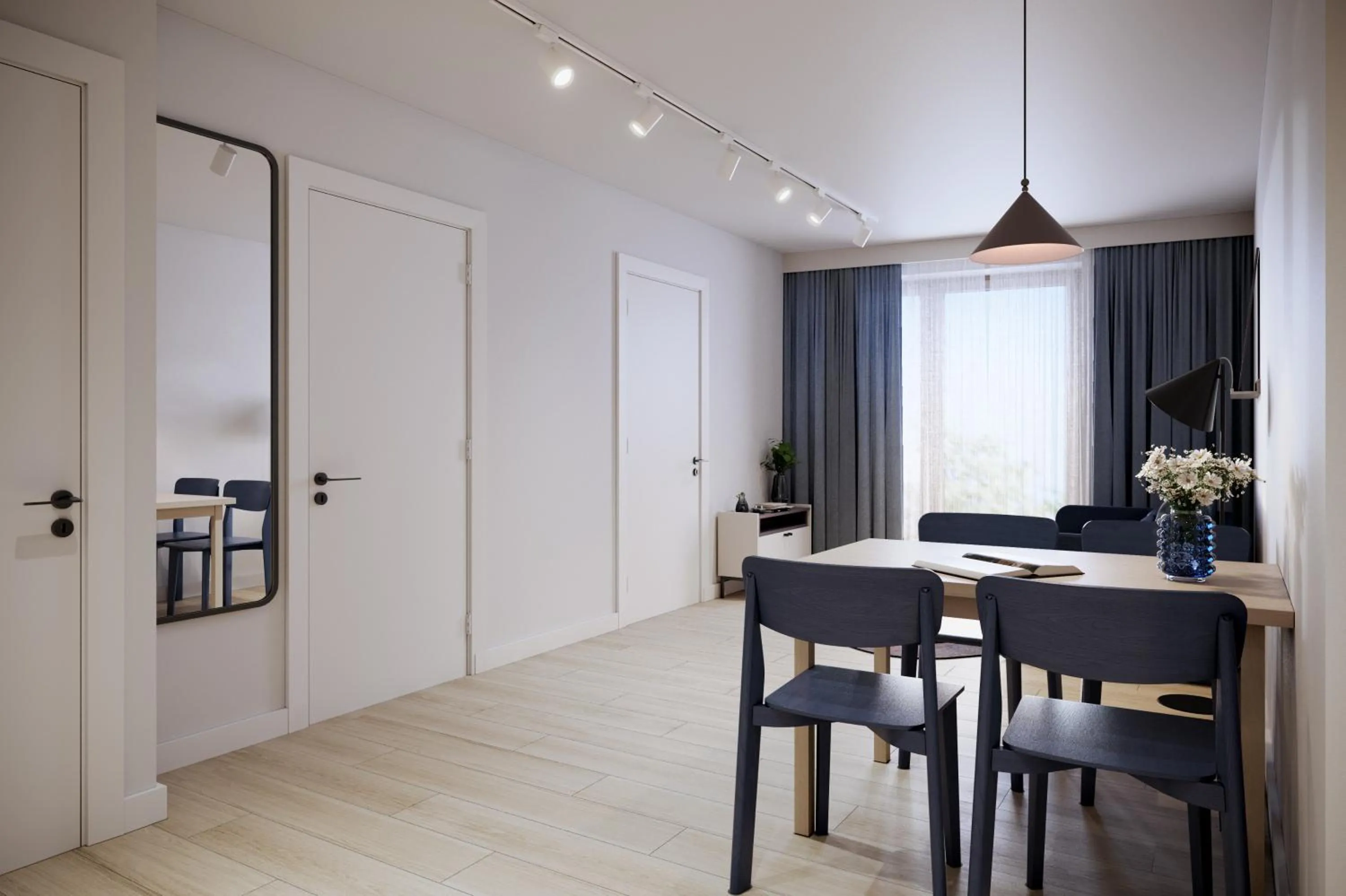 Living room in Noli Gdansk Riverside