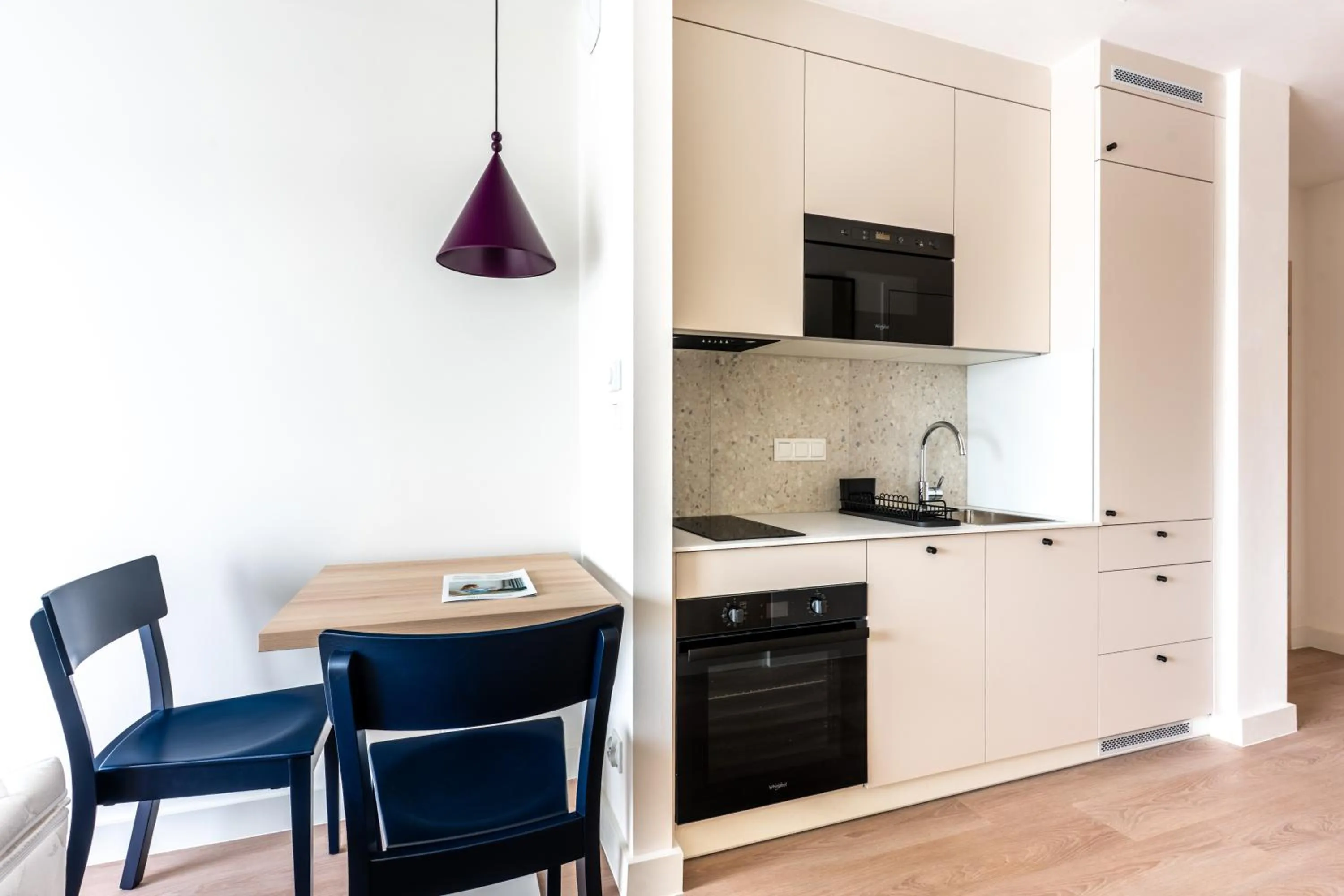 Kitchen or kitchenette in Noli Gdansk Riverside