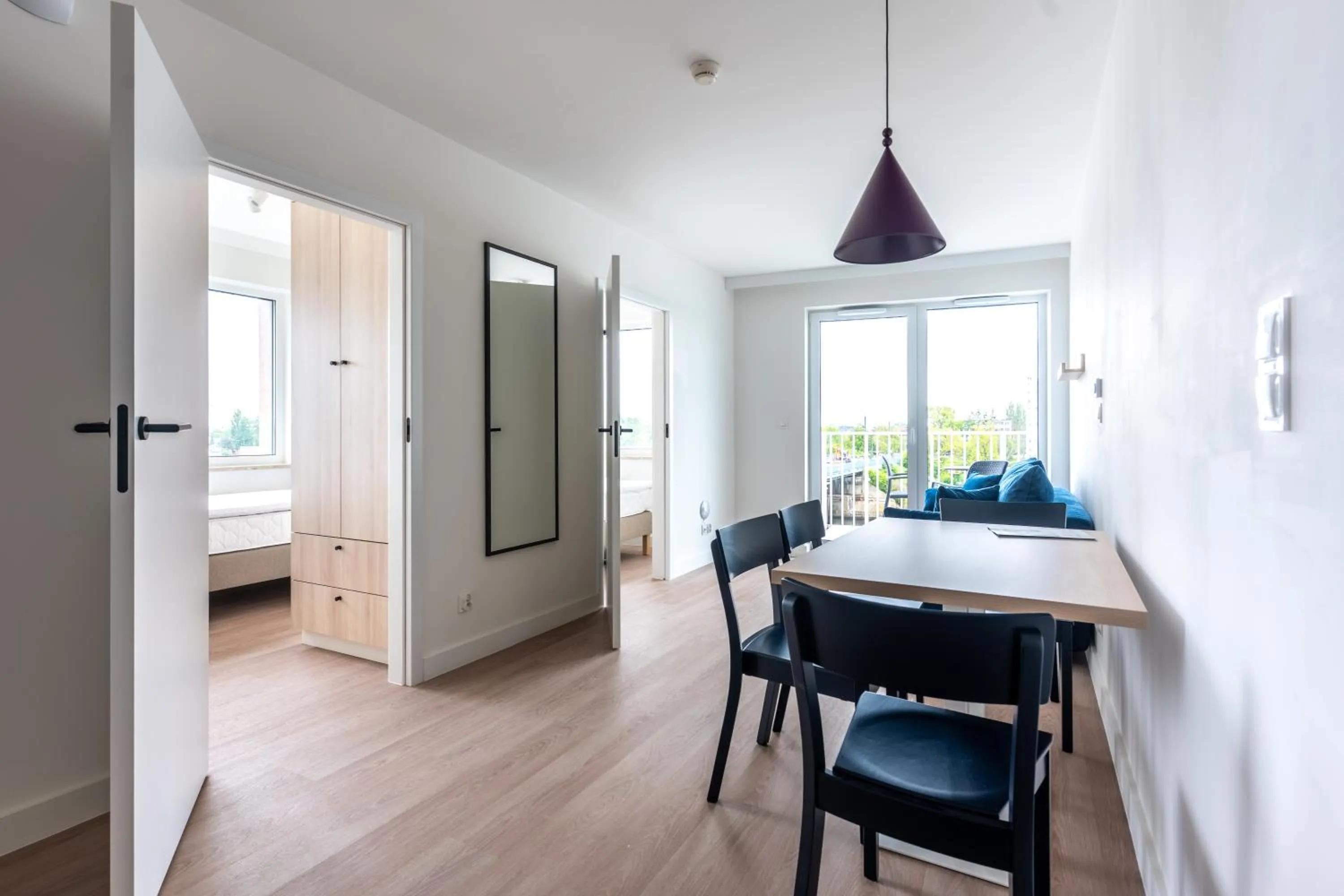 Bed in Noli Gdansk Riverside