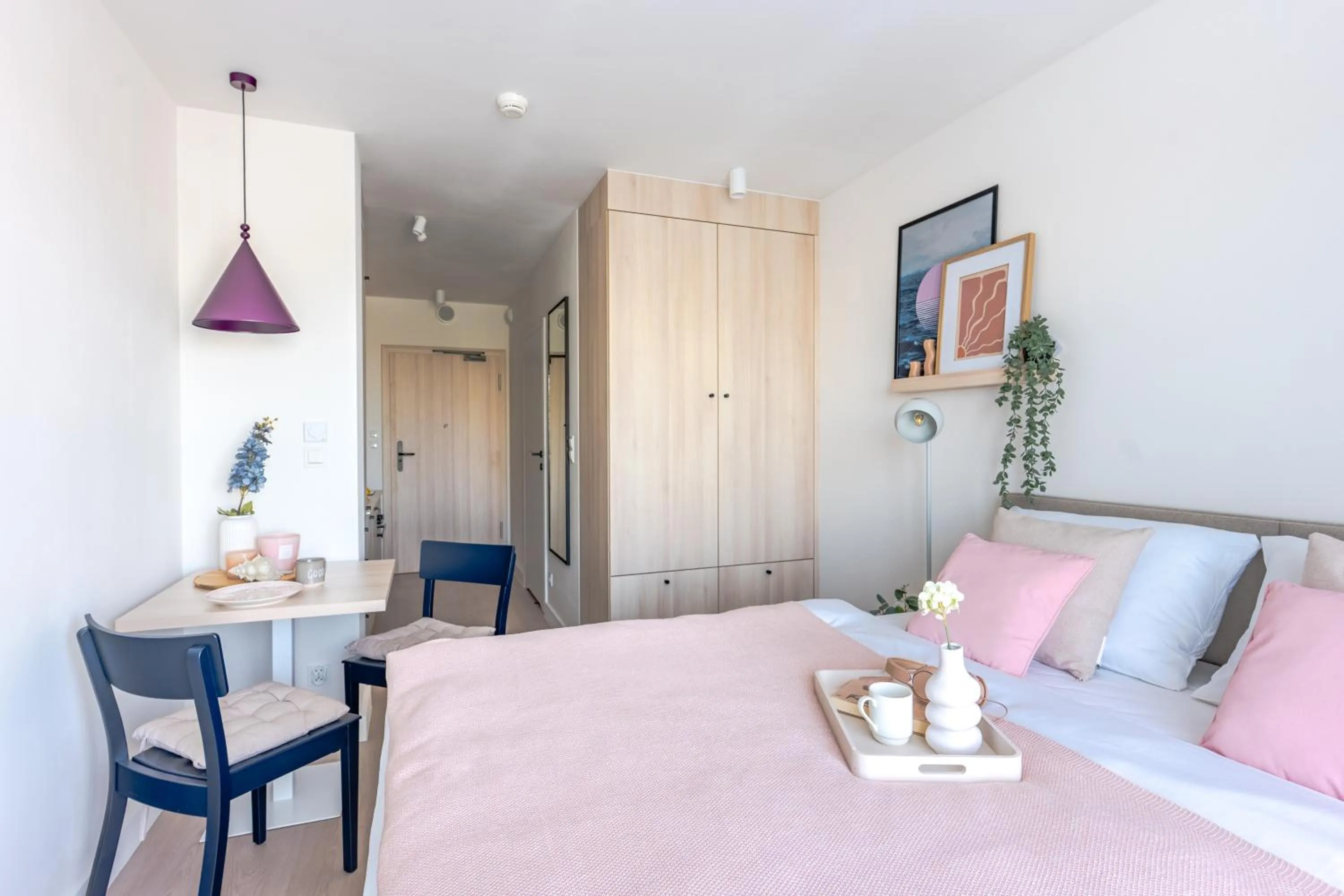 Bed in Noli Gdansk Riverside