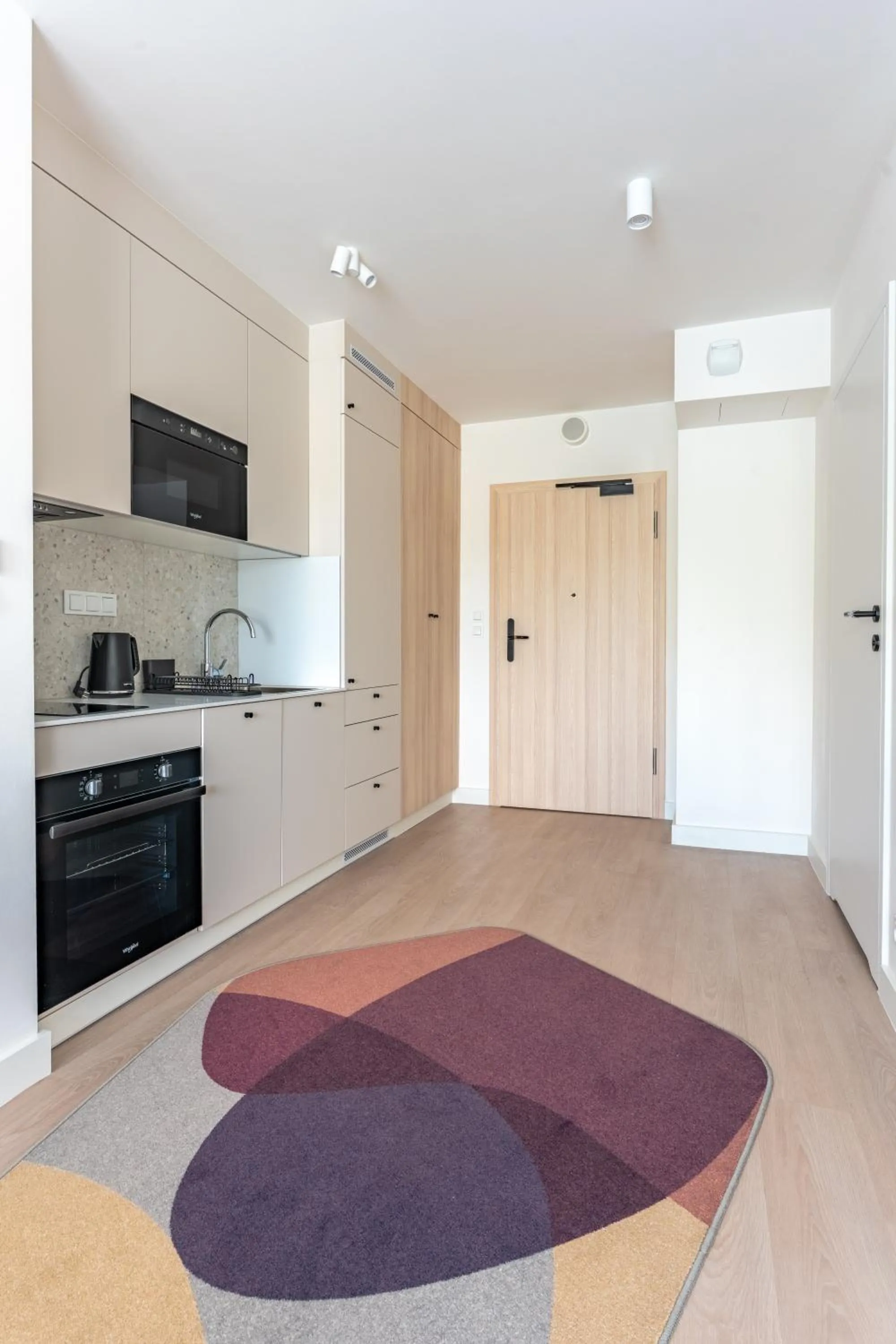 Kitchen or kitchenette in Noli Gdansk Riverside