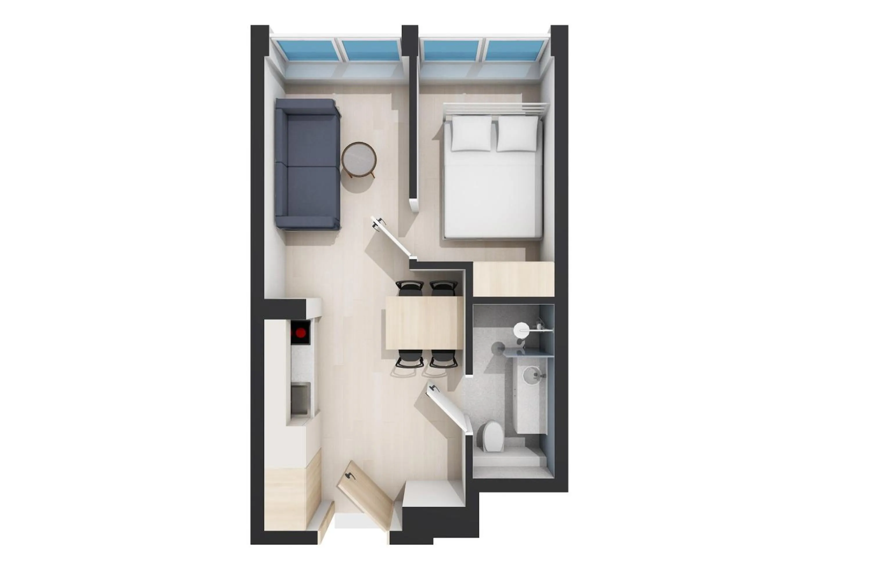 Floor plan in Noli Gdansk Riverside