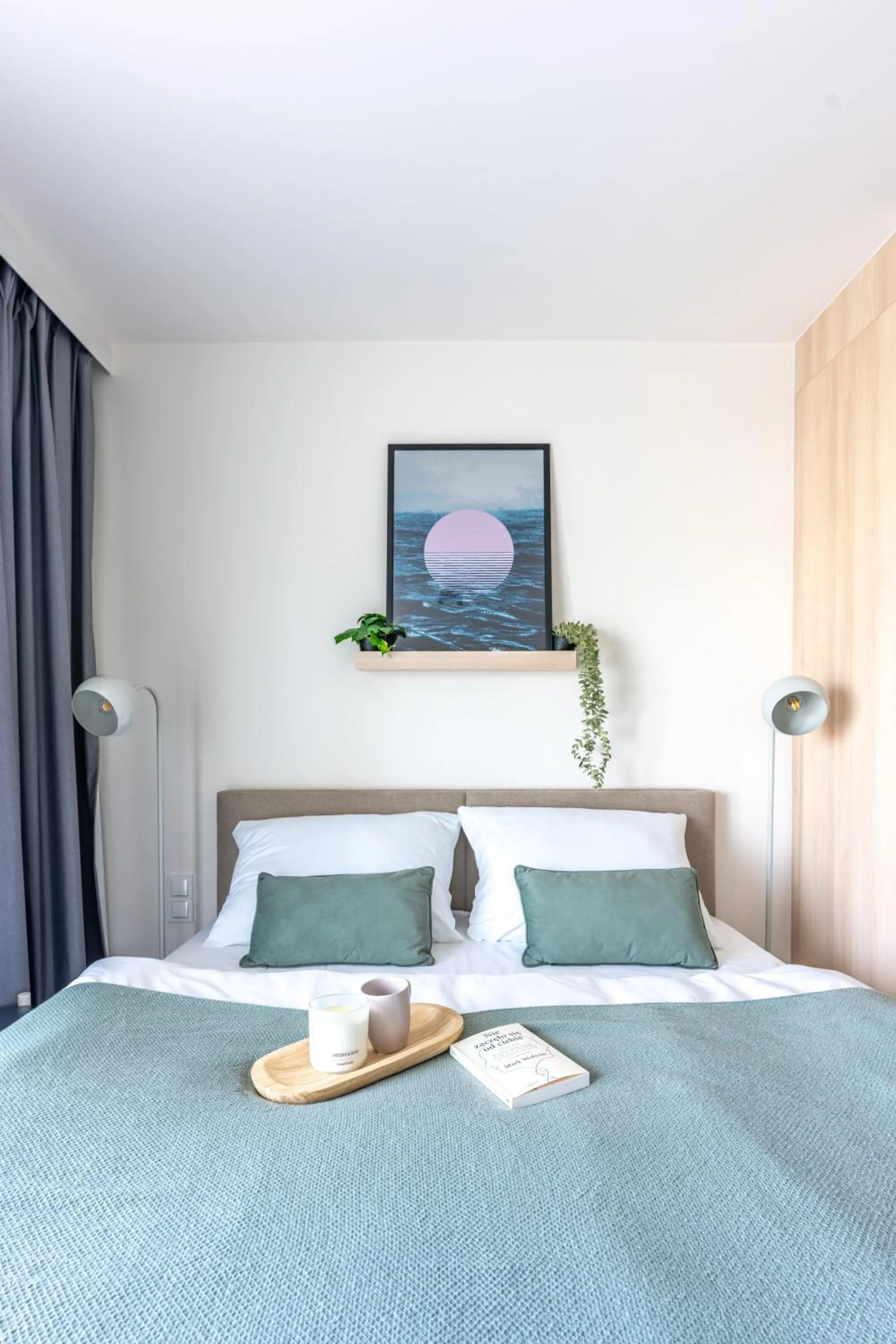 Bed in Noli Gdansk Riverside