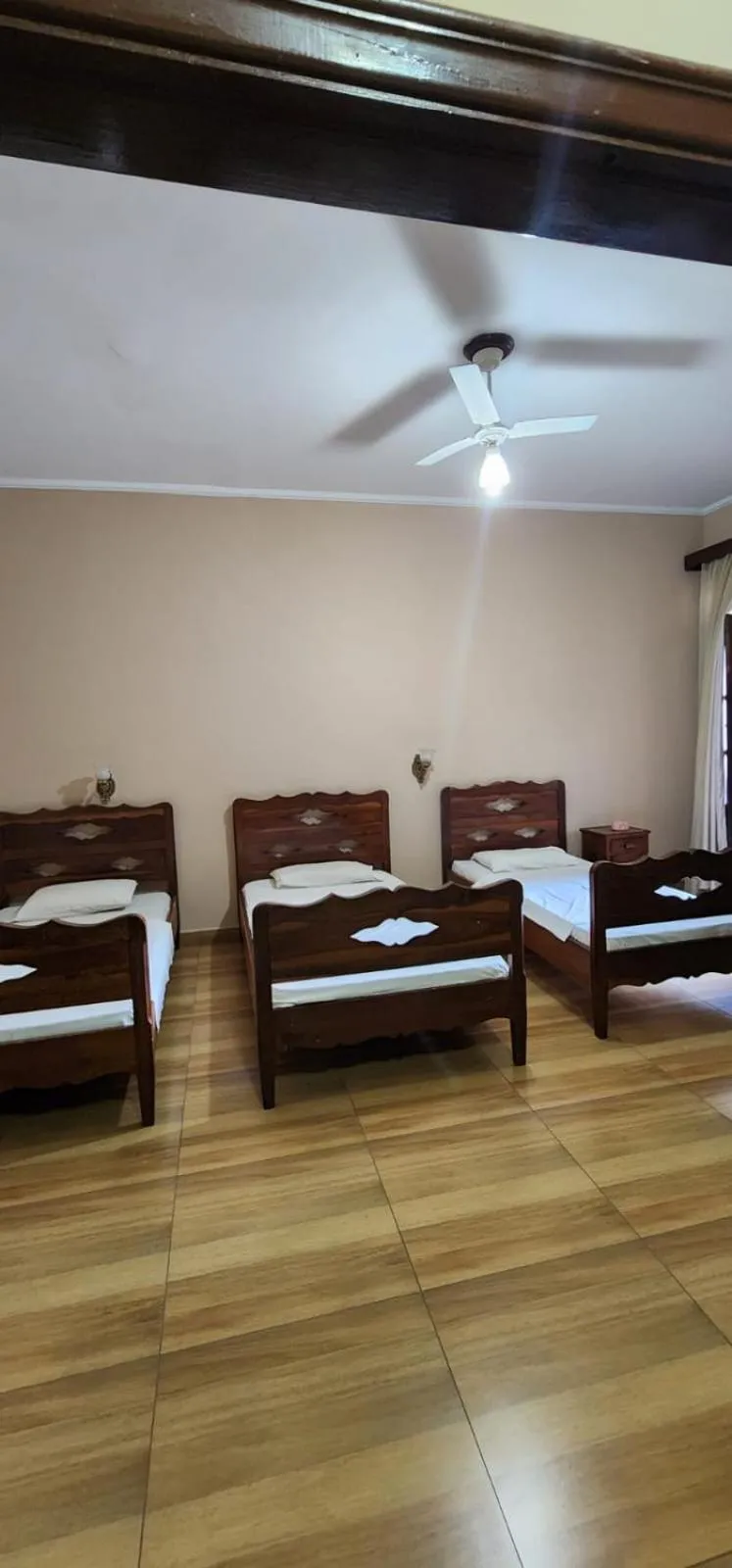 Bed in Hotel Floresta