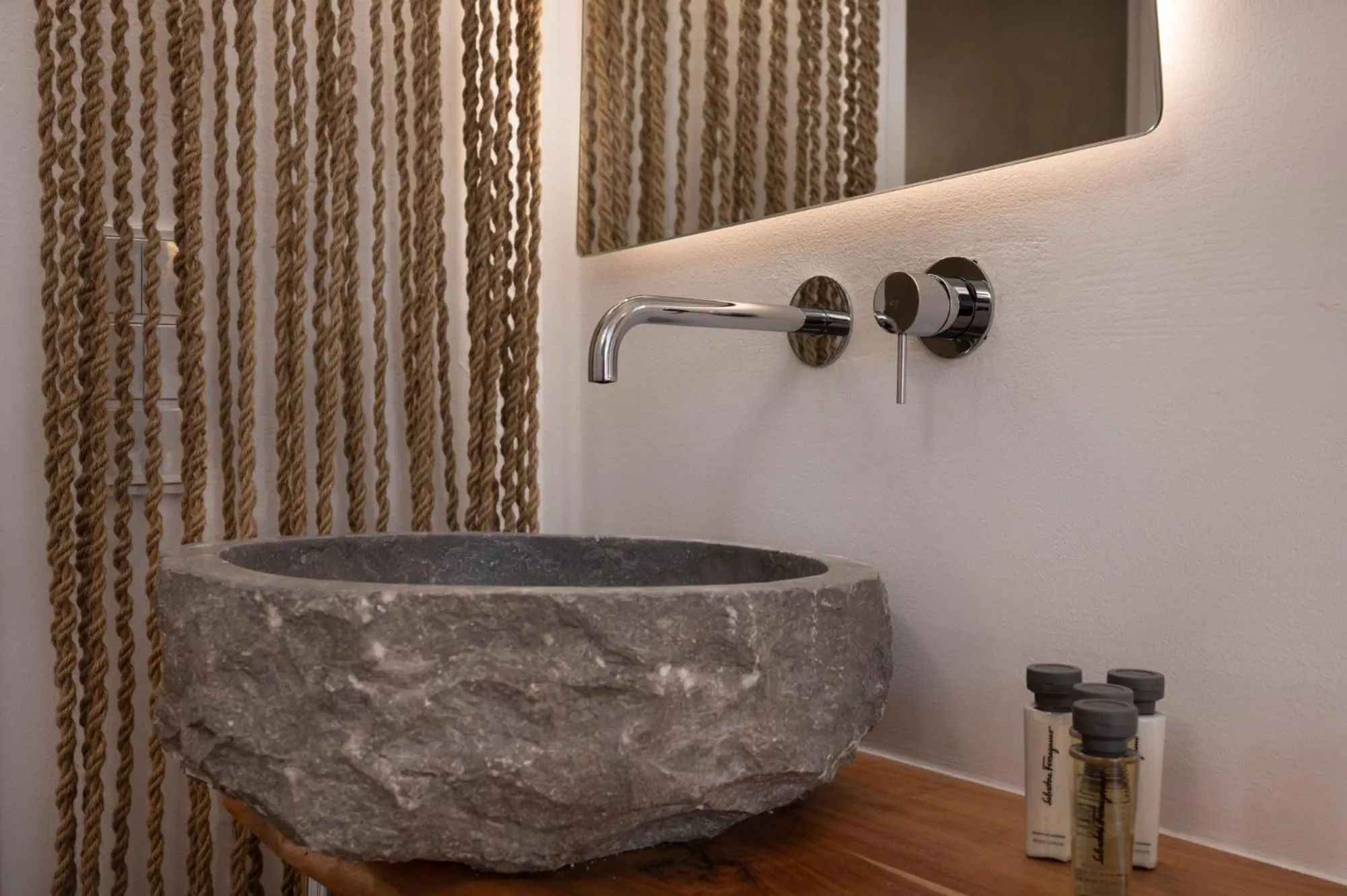 Bathroom in Kosmitis Suites & Villas