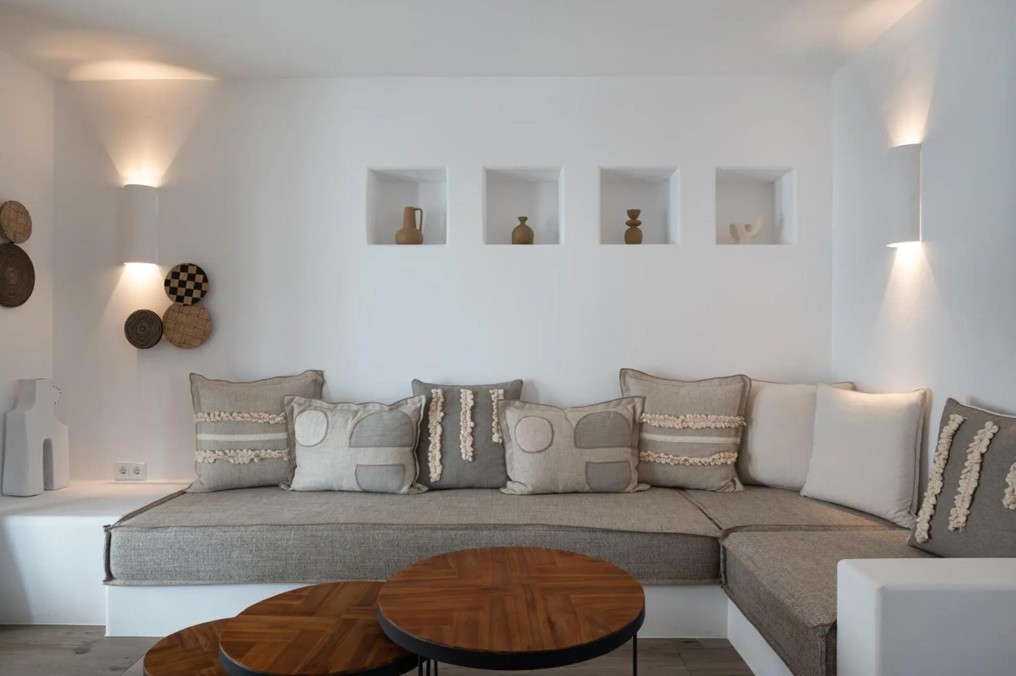 Living room in Kosmitis Suites & Villas