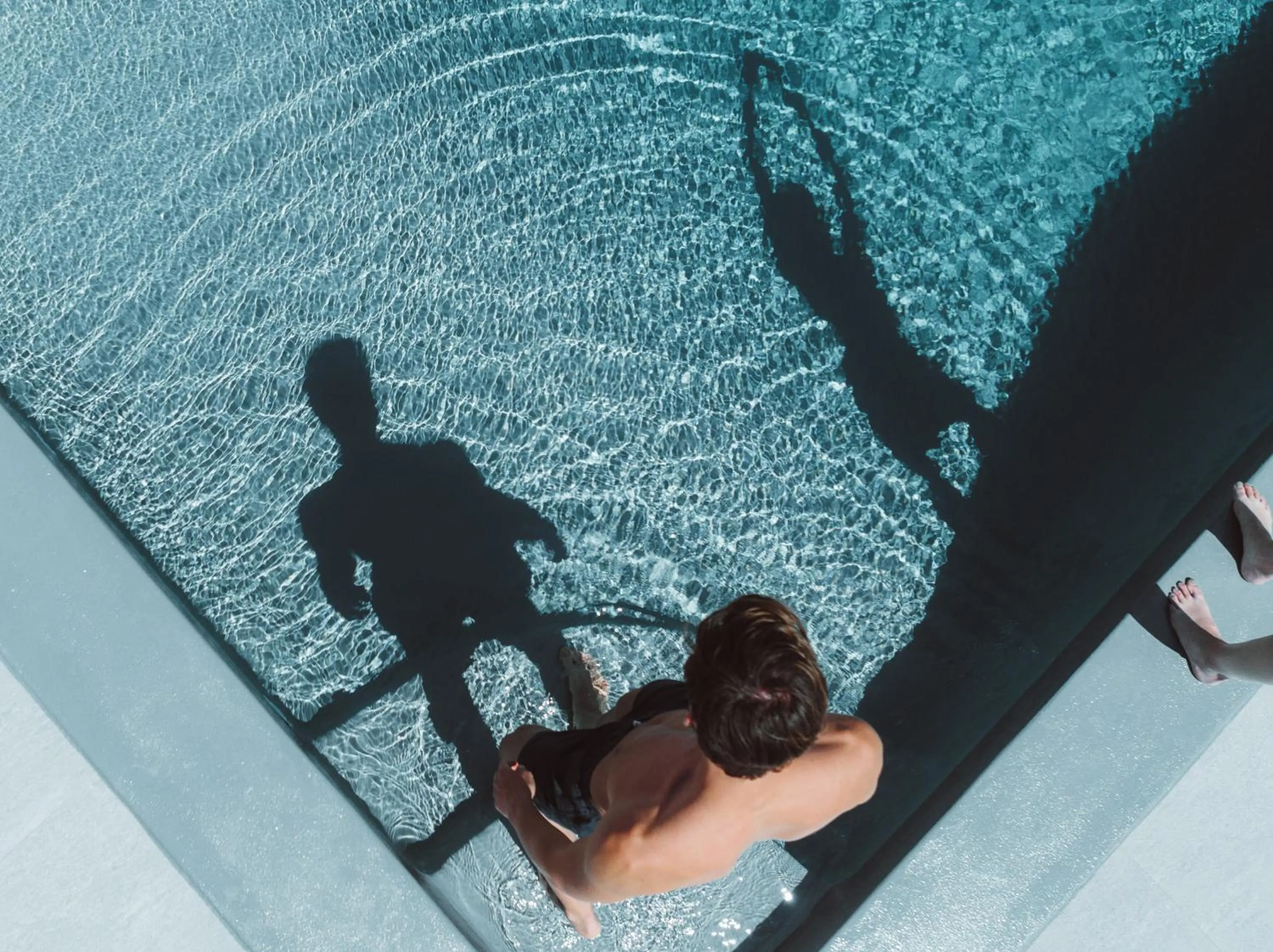 Swimming pool in Kosmitis Suites & Villas