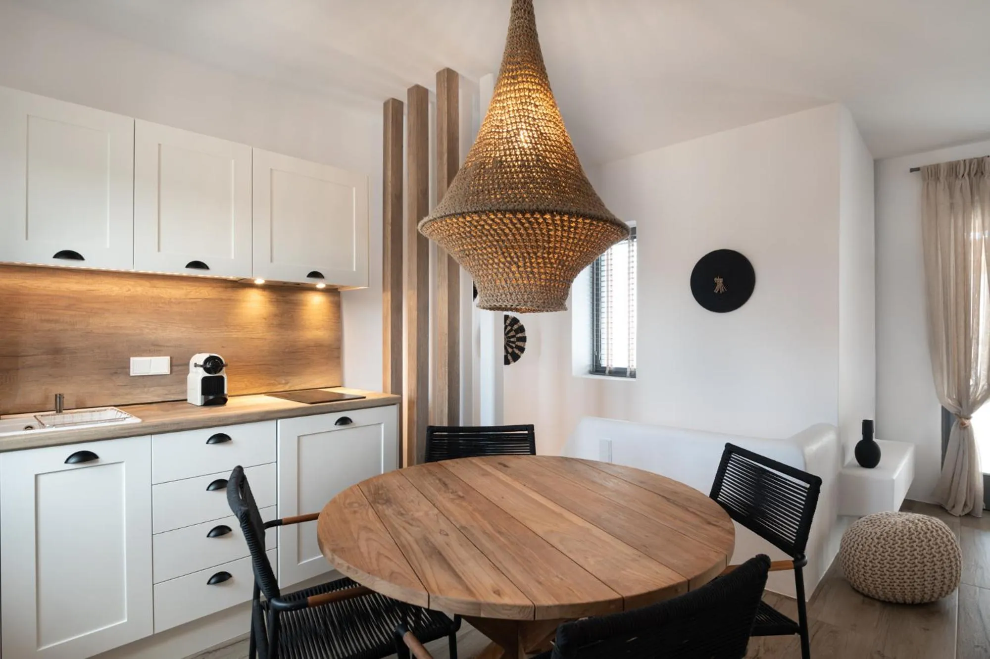 Kitchen or kitchenette in Kosmitis Suites & Villas