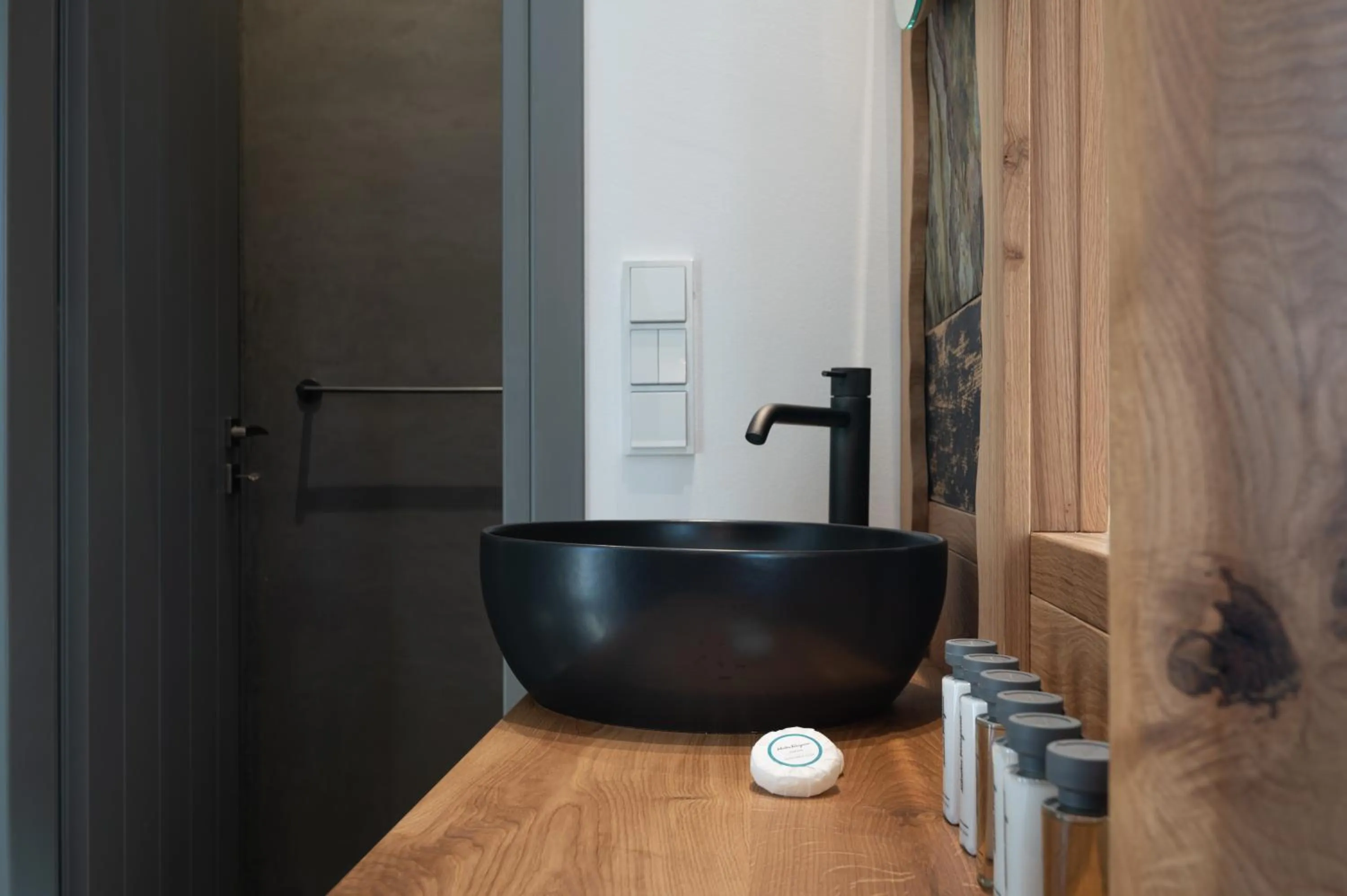 Bathroom in Kosmitis Suites & Villas