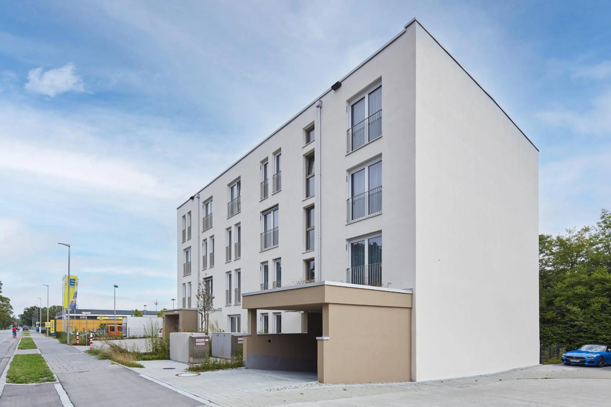 Property building in Bader Aparthotel