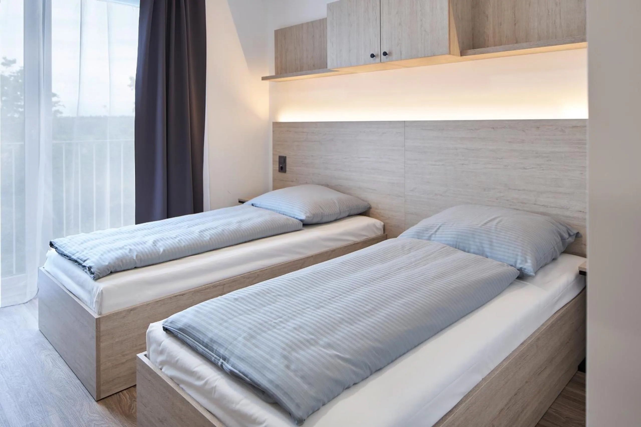 Bed in Bader Aparthotel