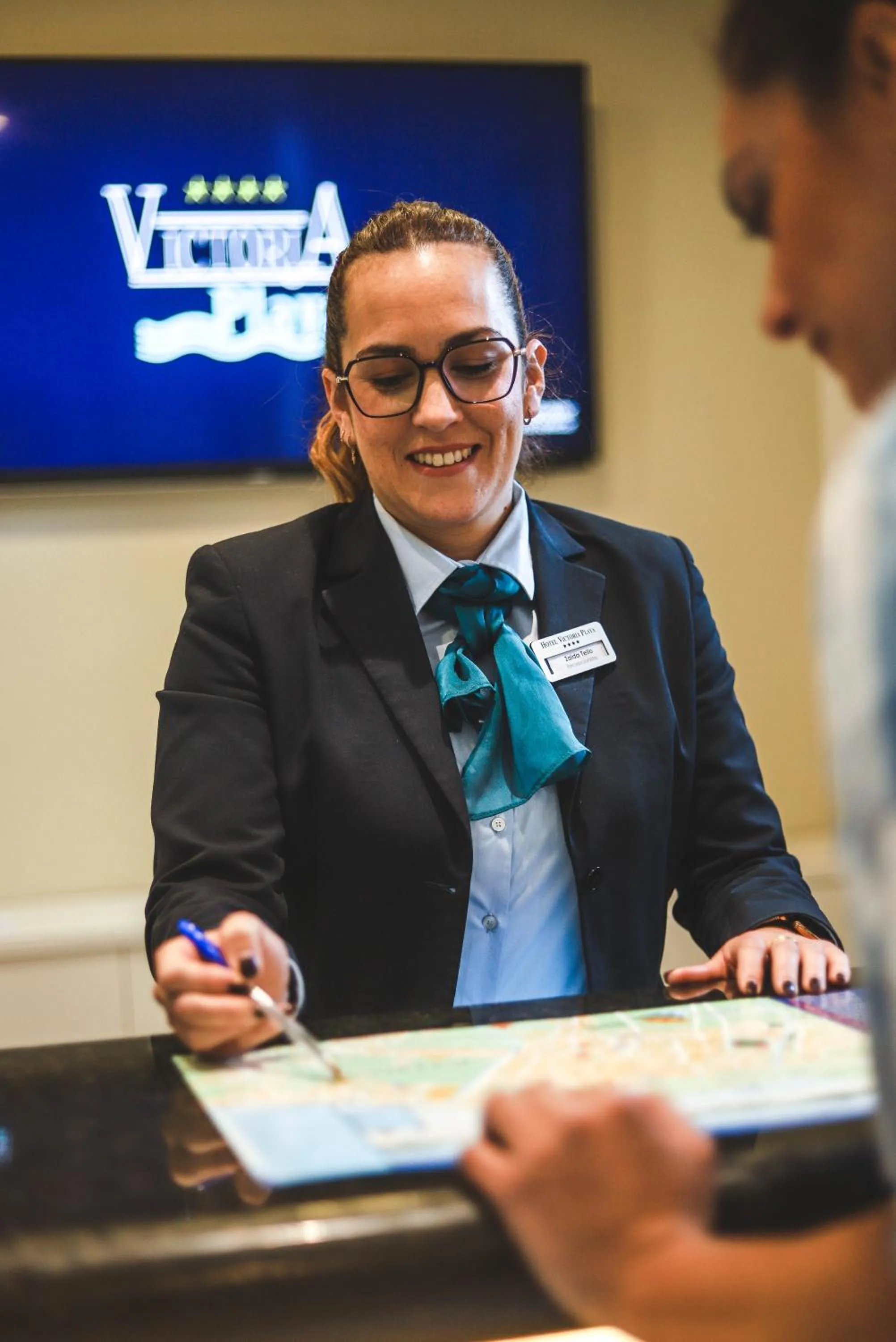 Lobby or reception in Hotel Victoria Playa