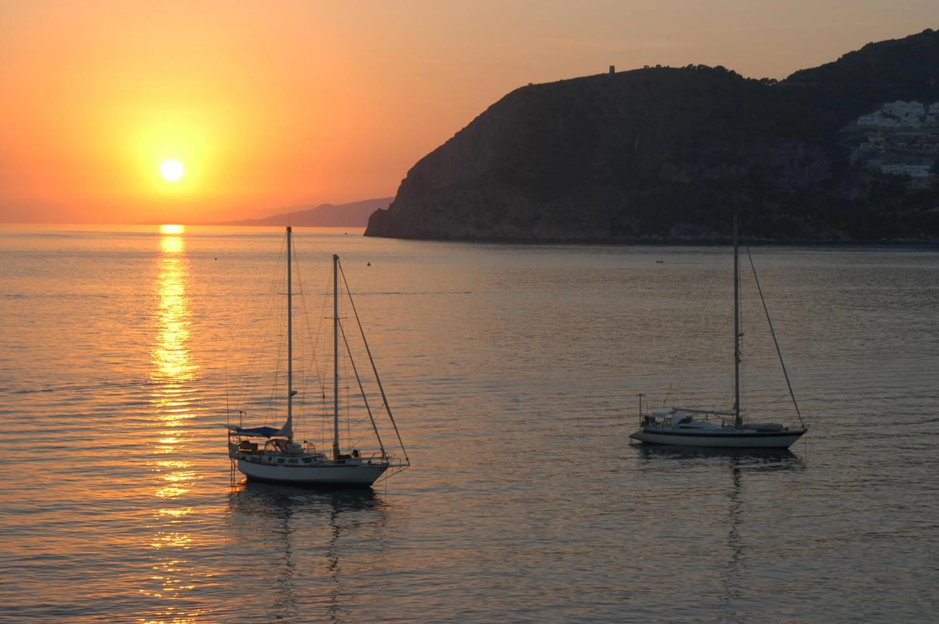 Sunset in Hotel Victoria Playa