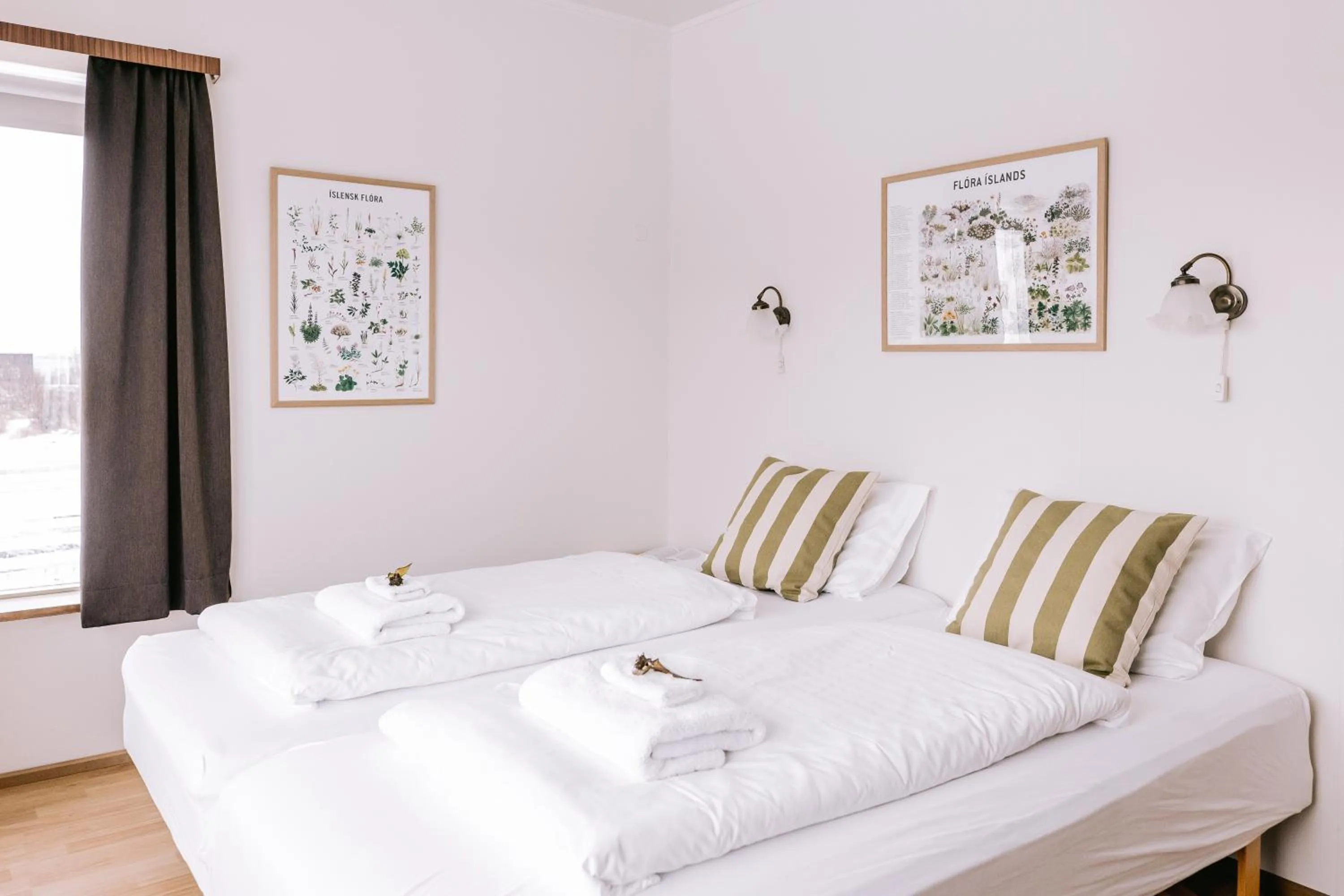 Bed in Eldá Guesthouse