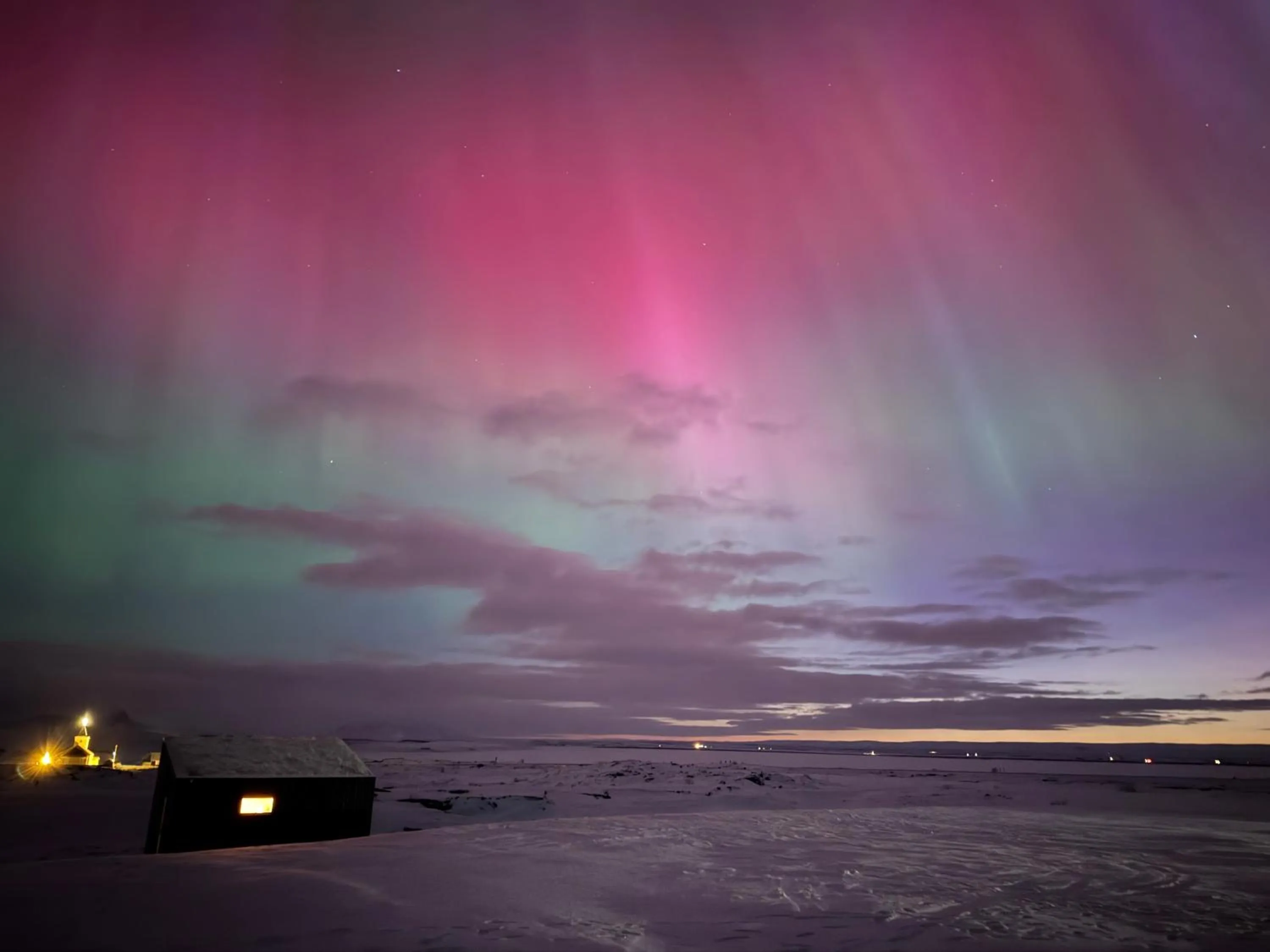 Natural landscape in Eldá Guesthouse